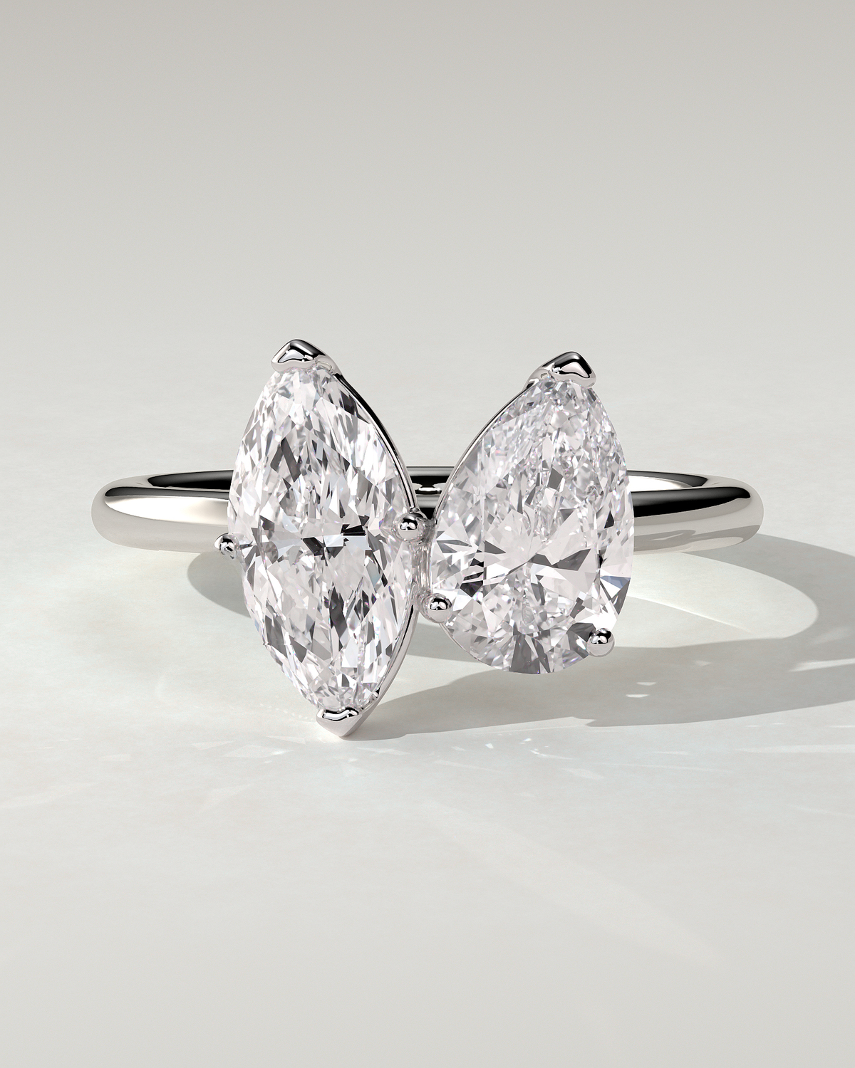 Dolly Toi Et Moi Pear Ring