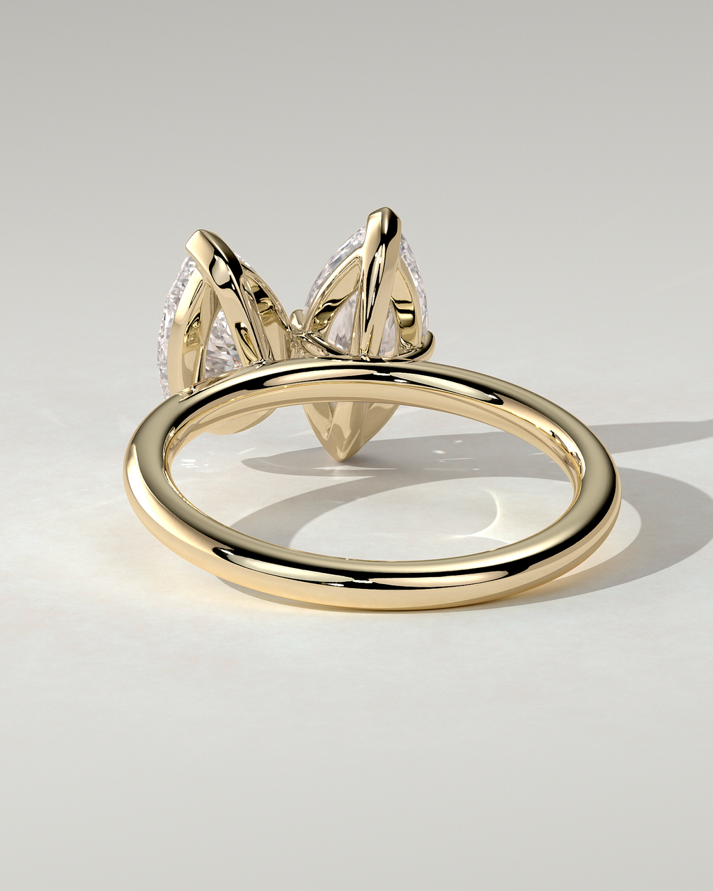 Dolly Toi Et Moi Pear Ring