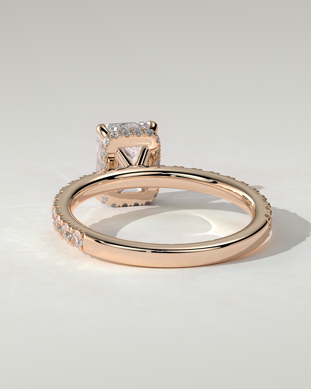 Eliana Solitaire Emerald Ring