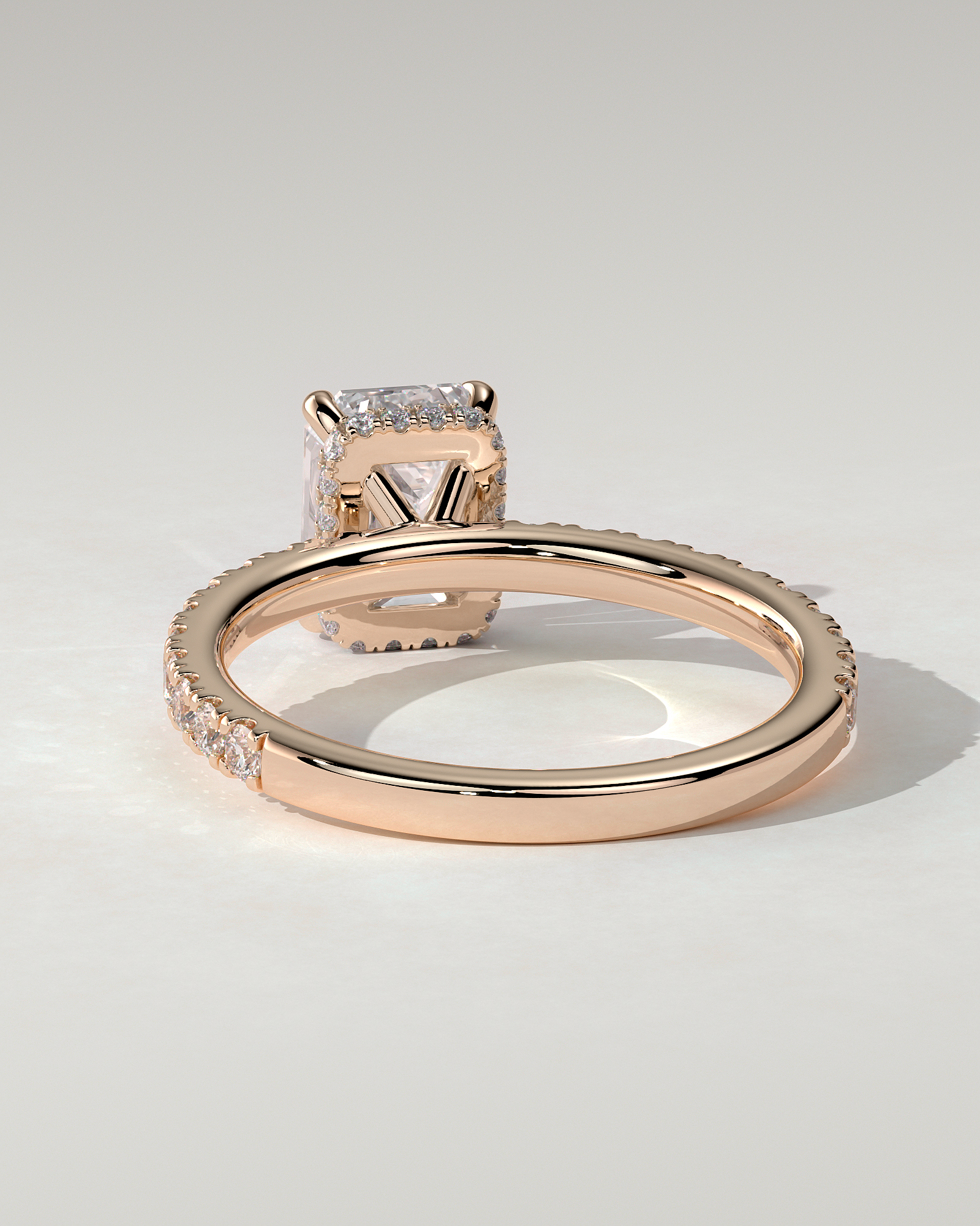 Eliana Solitaire Emerald Ring
