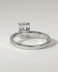 Eliana Solitaire Emerald Ring