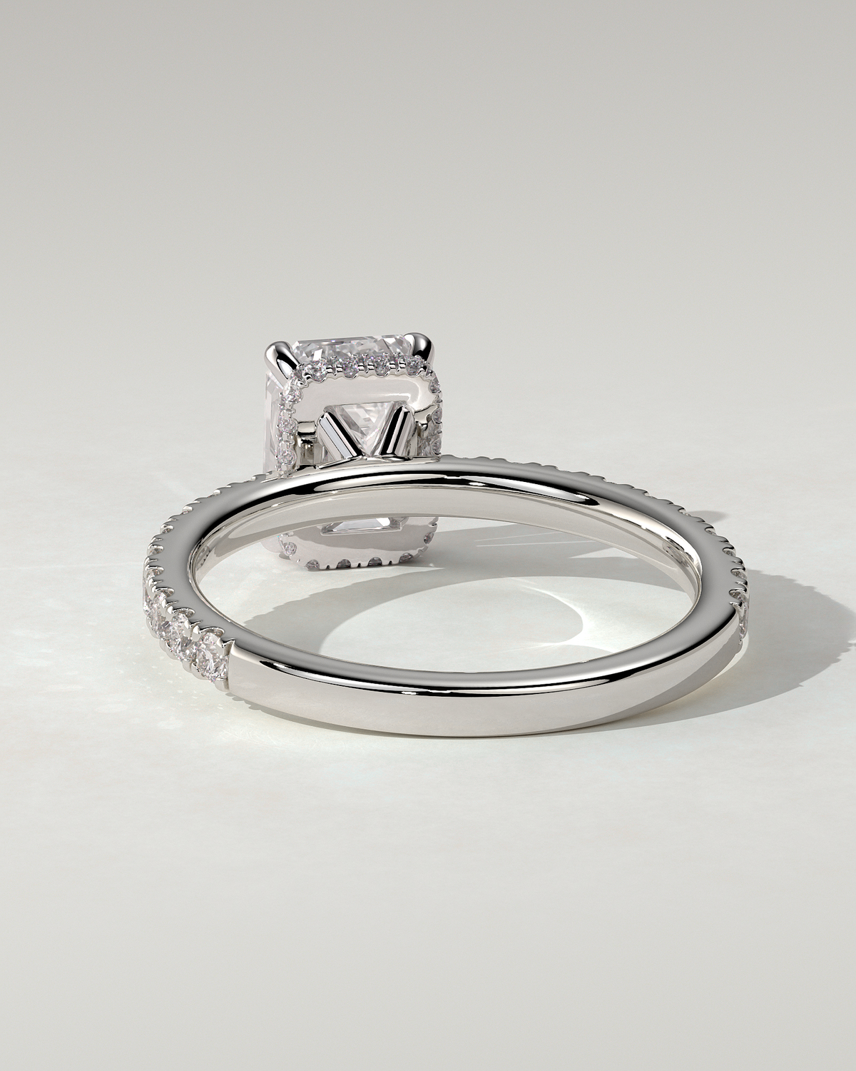 Eliana Solitaire Emerald Ring