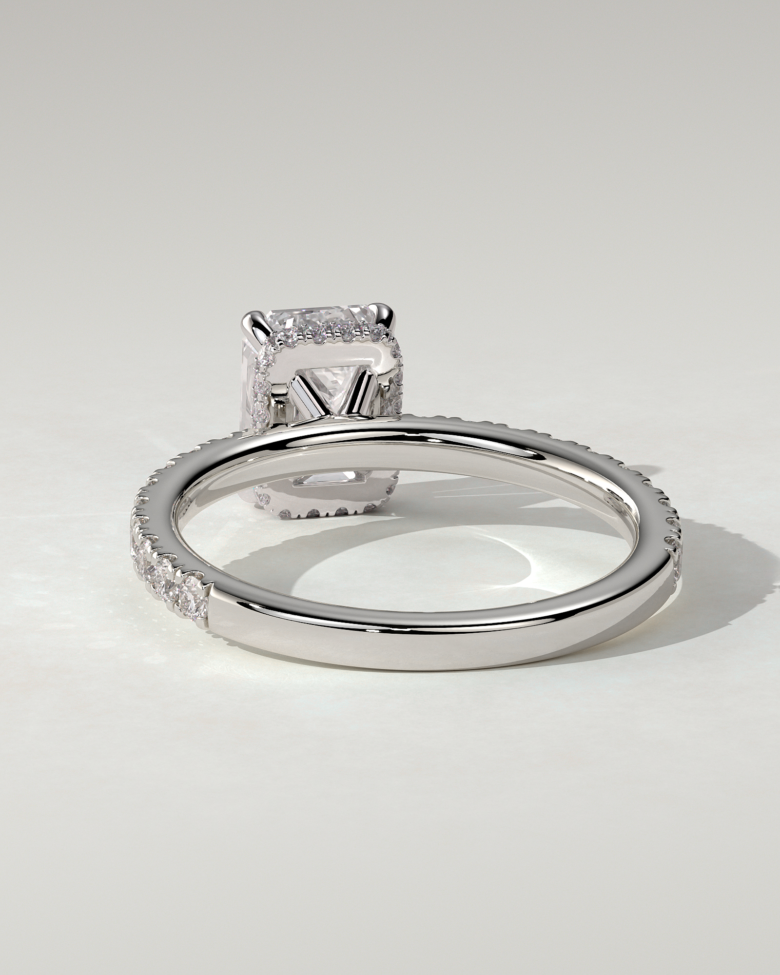 Eliana Solitaire Emerald Ring