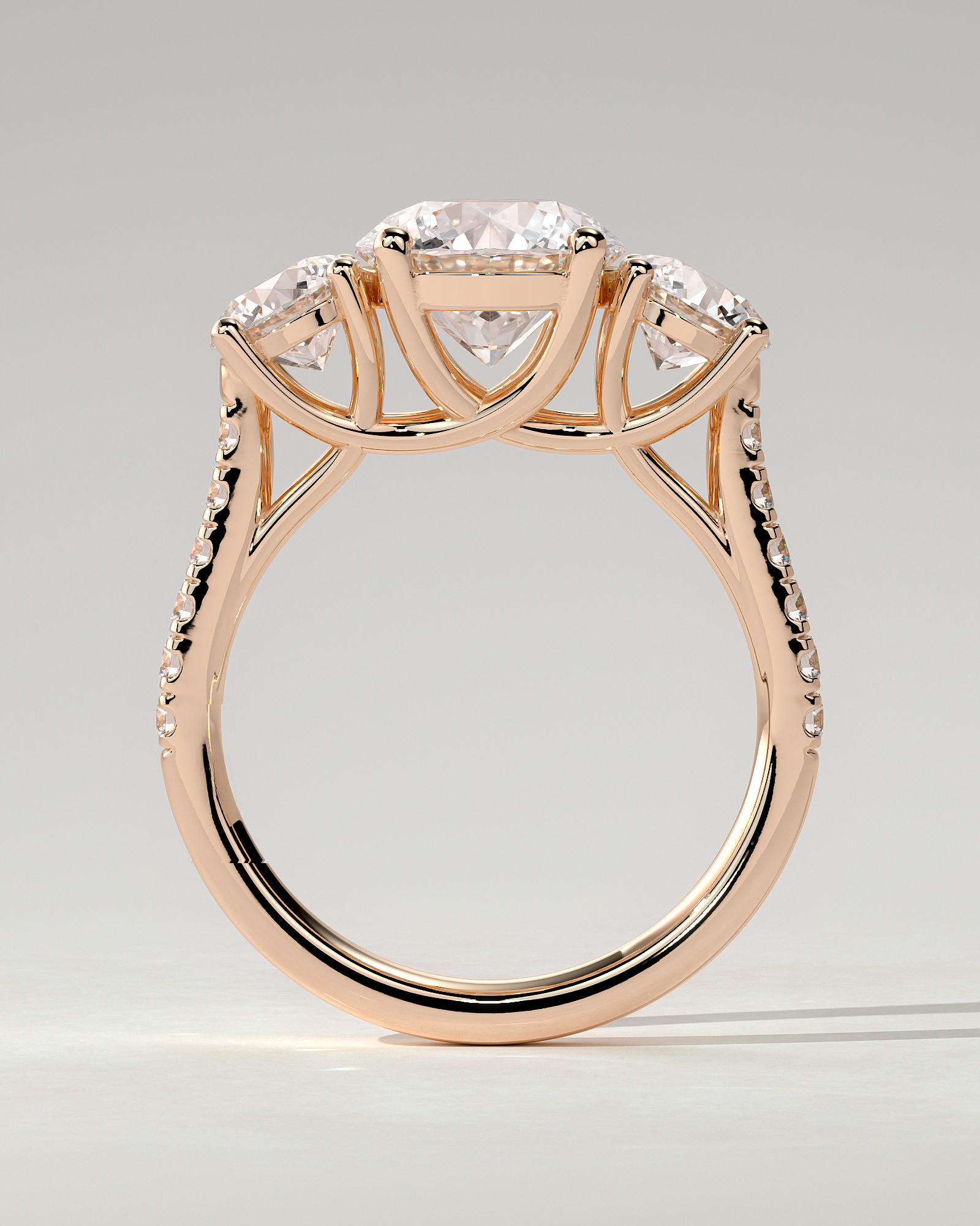 Ella Trilogy Round Ring