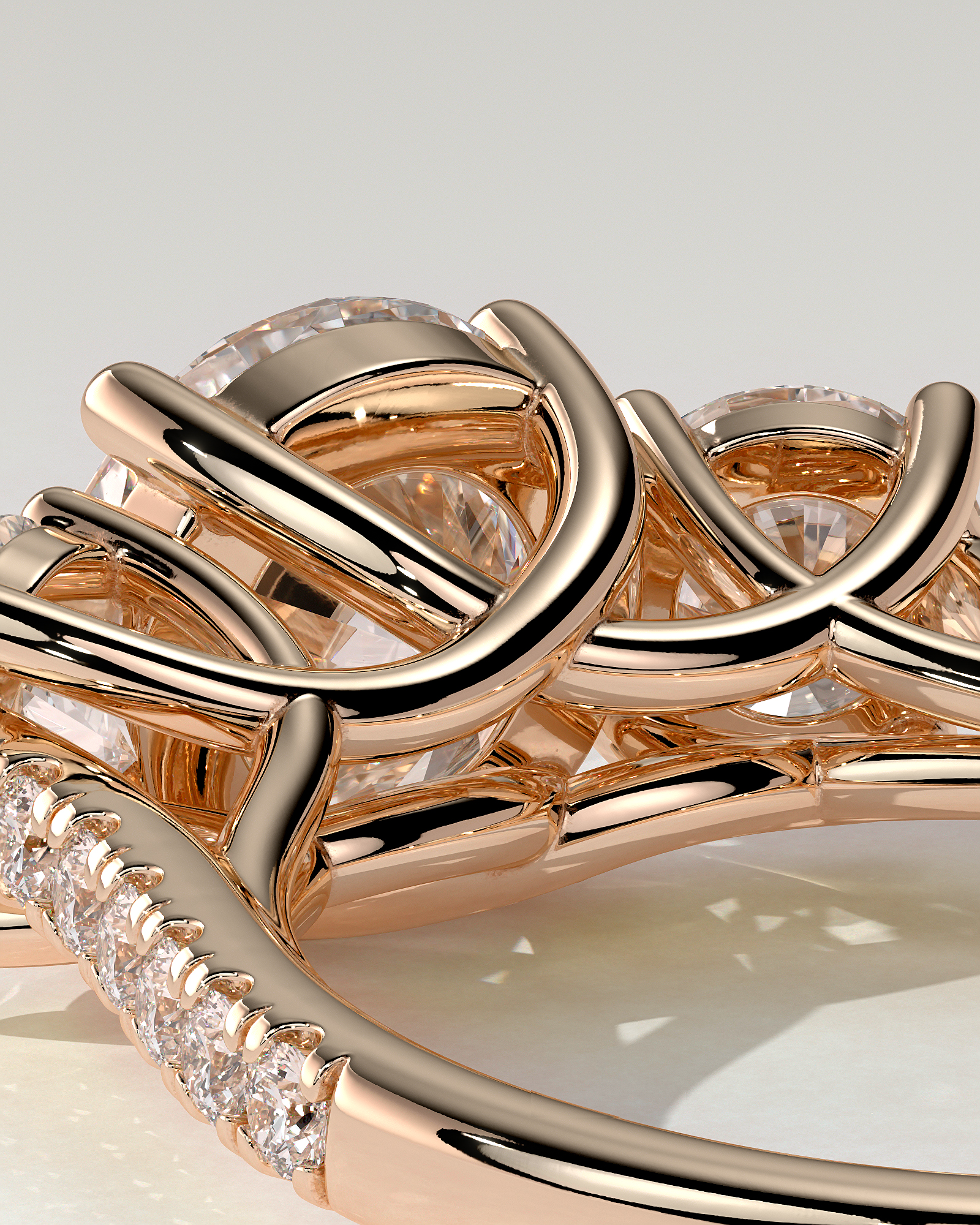 Ella Trilogy Round Ring