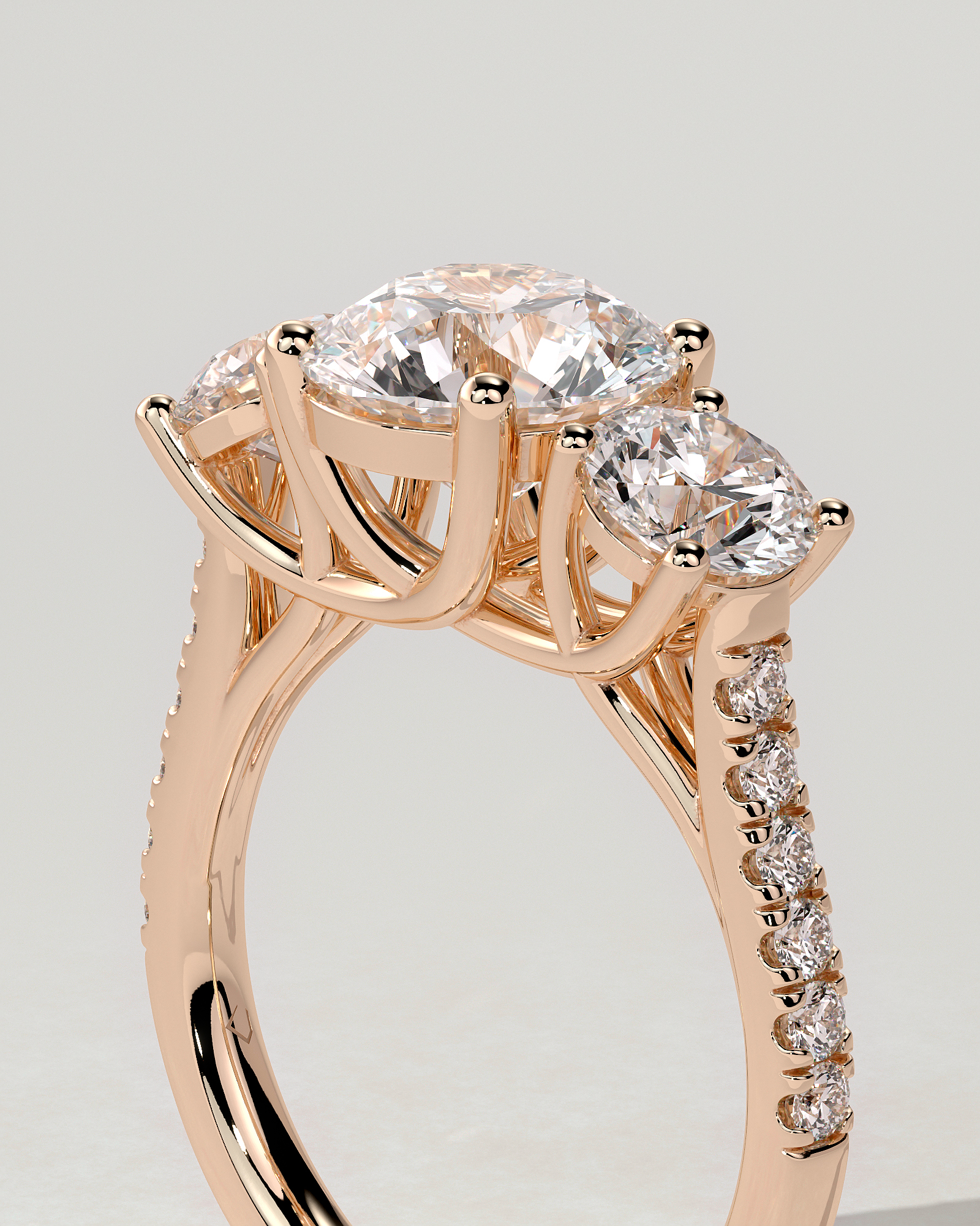 Ella Trilogy Round Ring