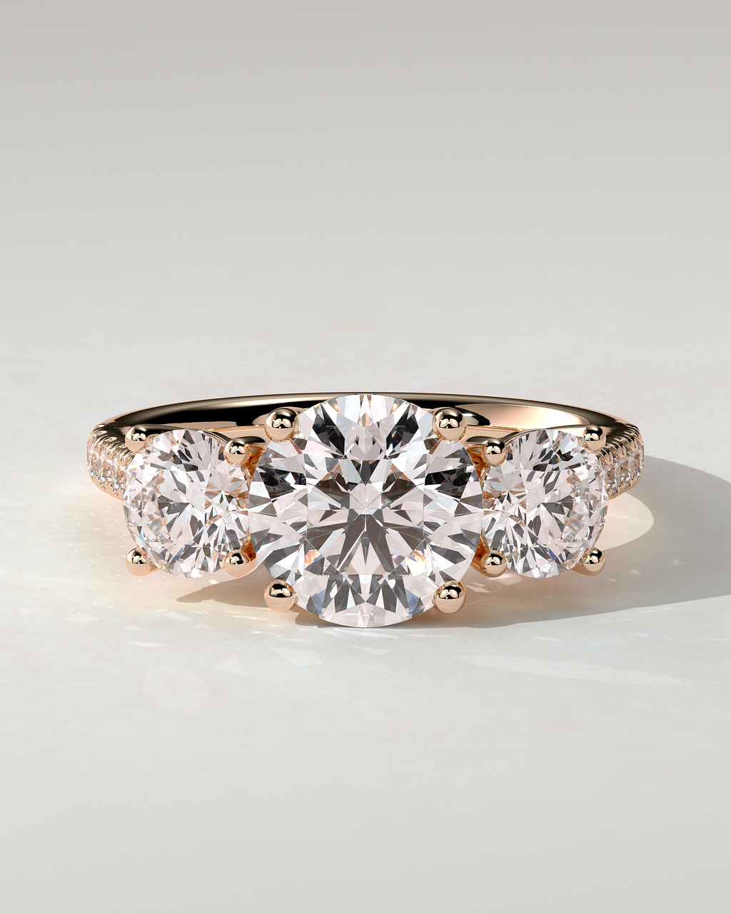 Ella Trilogy Round Ring