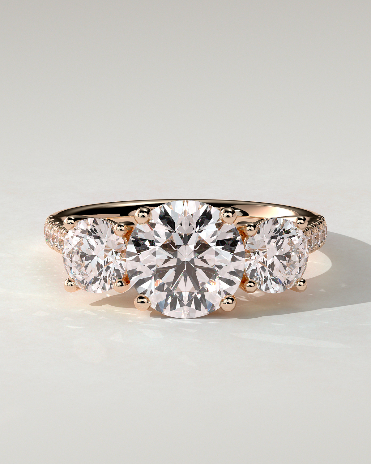 Ella Trilogy Round Ring