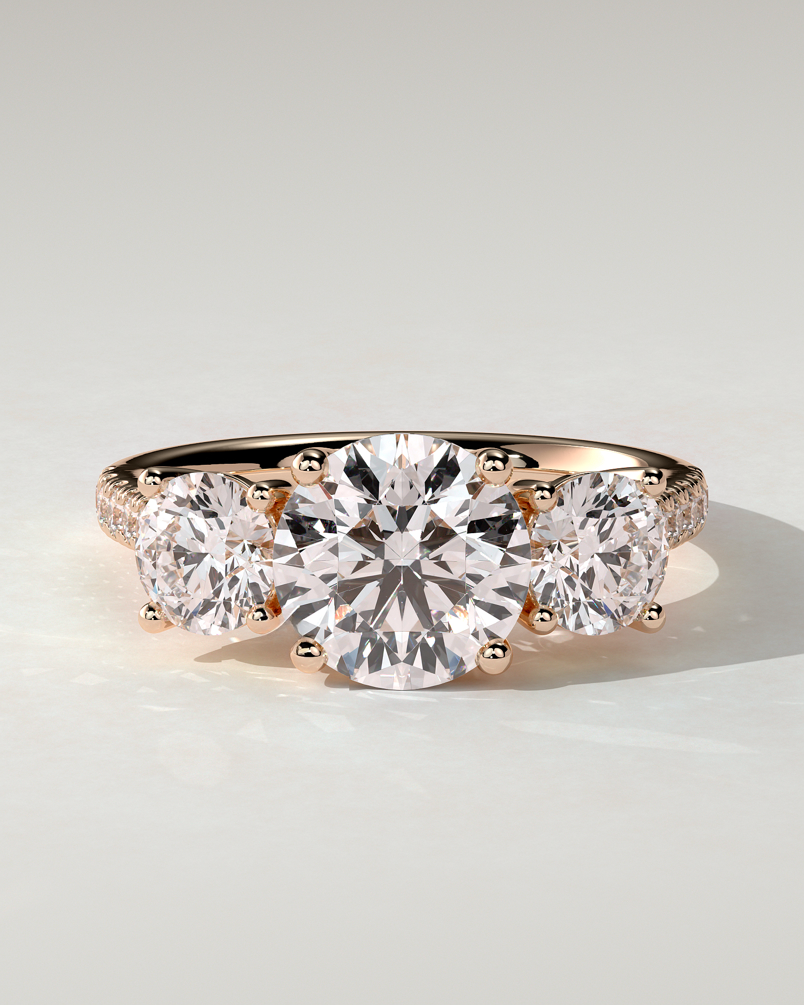 Ella Trilogy Round Ring