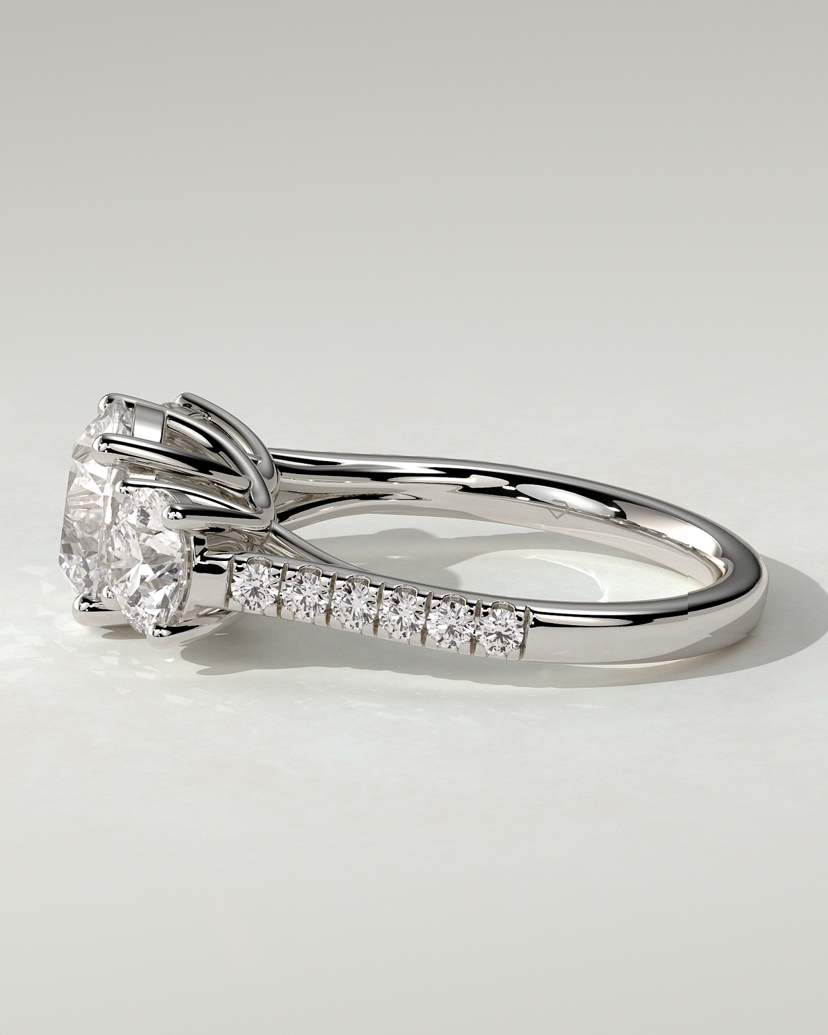 Ella Trilogy Round Ring