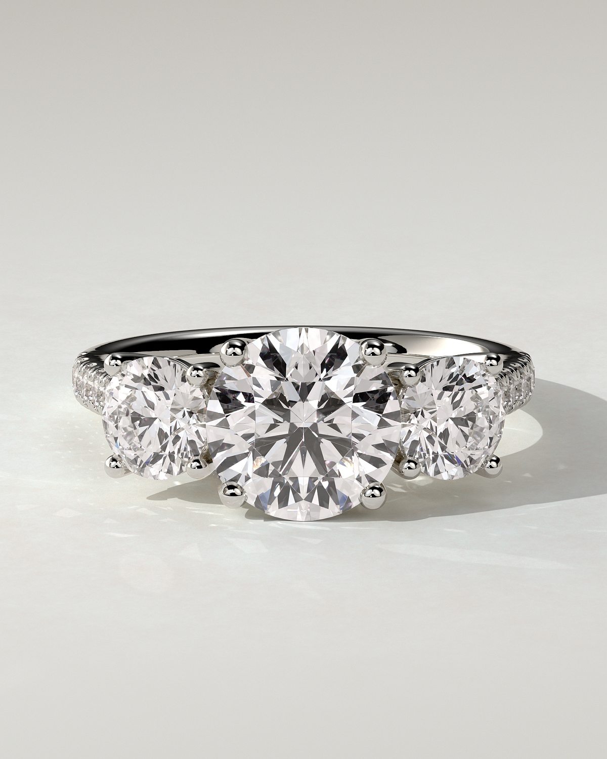 Ella Trilogy Round Ring