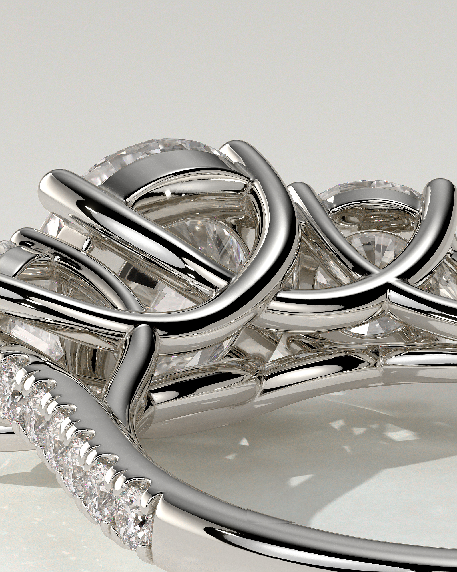 Ella Trilogy Round Ring