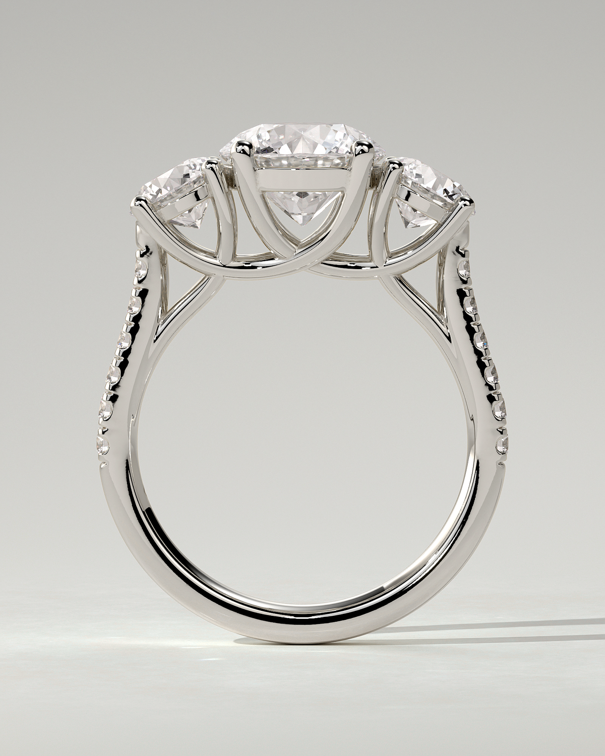 Ella Trilogy Round Ring