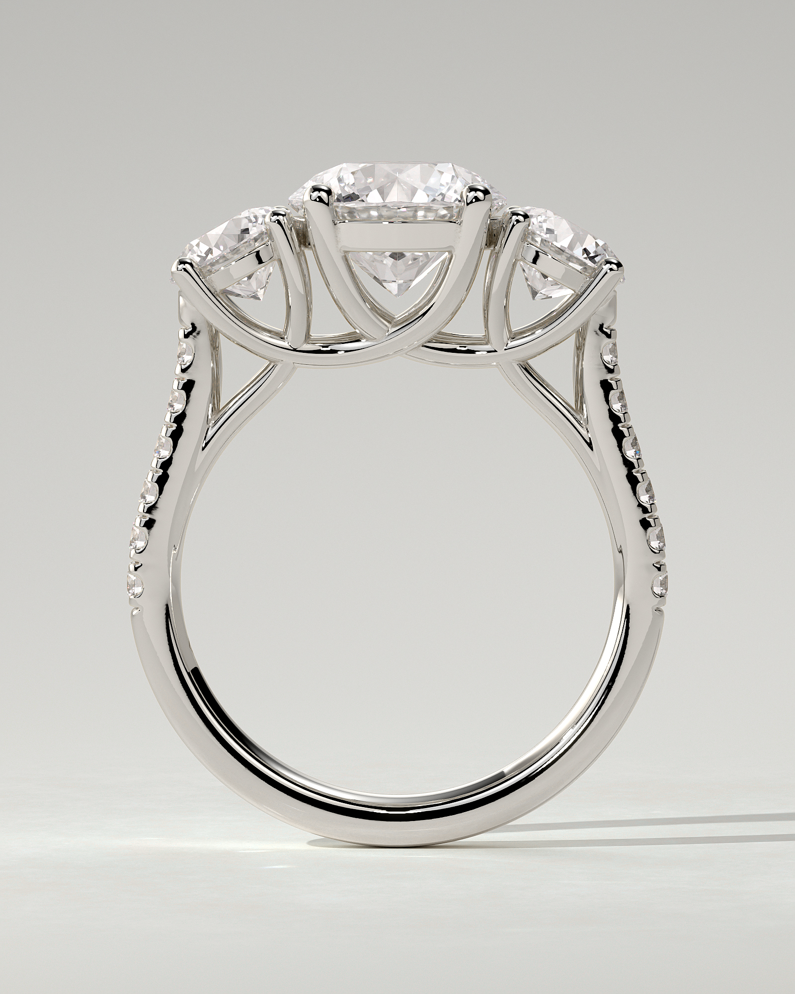 Ella Trilogy Round Ring