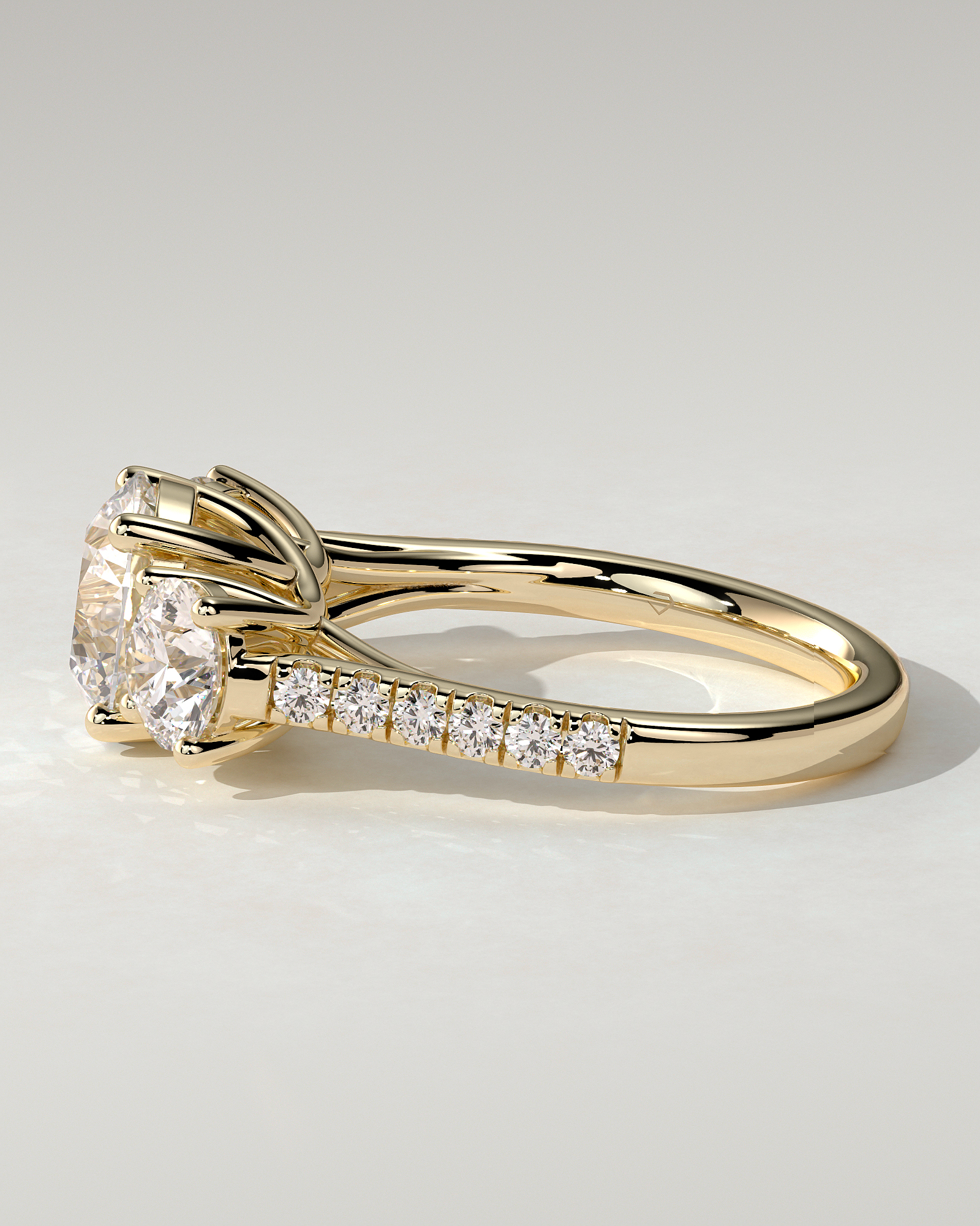 Ella Trilogy Round Ring