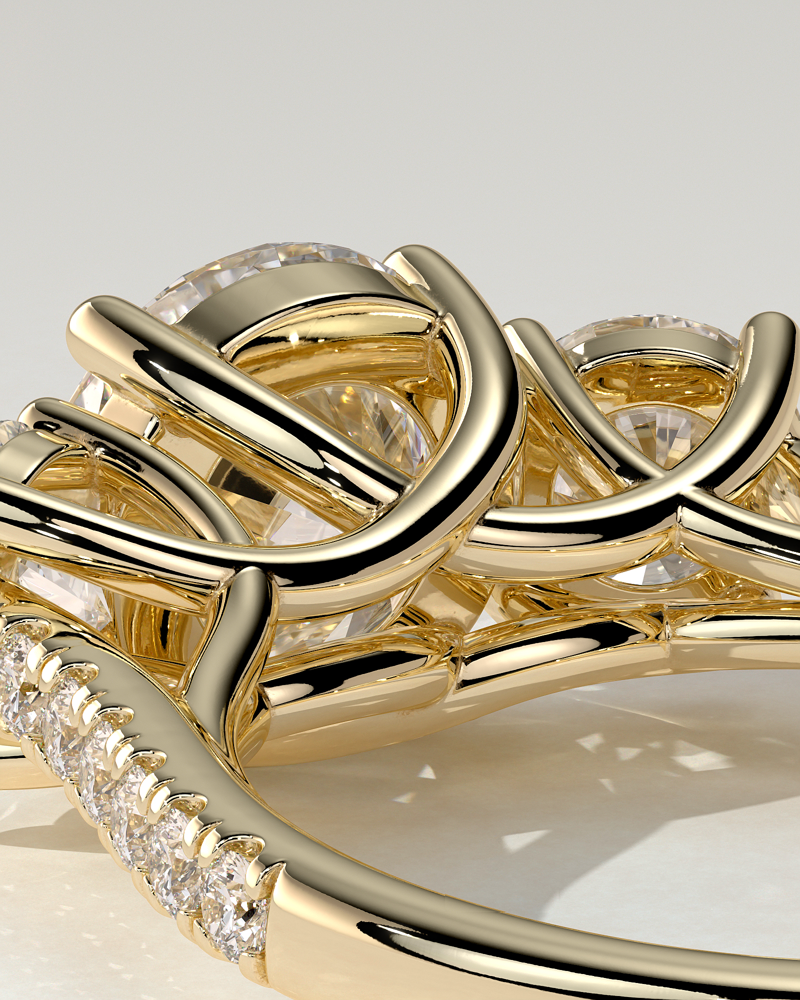 Ella Trilogy Round Ring