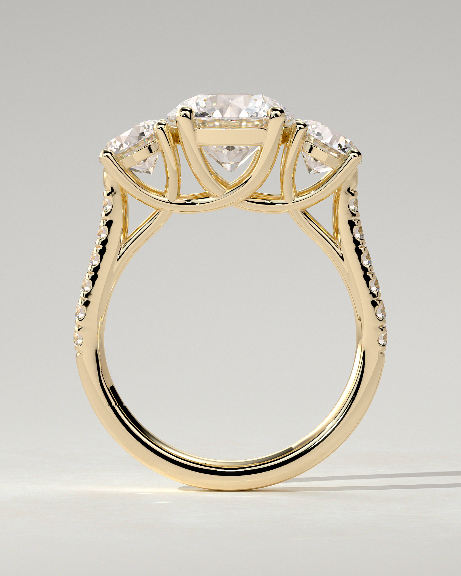 Ella Trilogy Round Ring