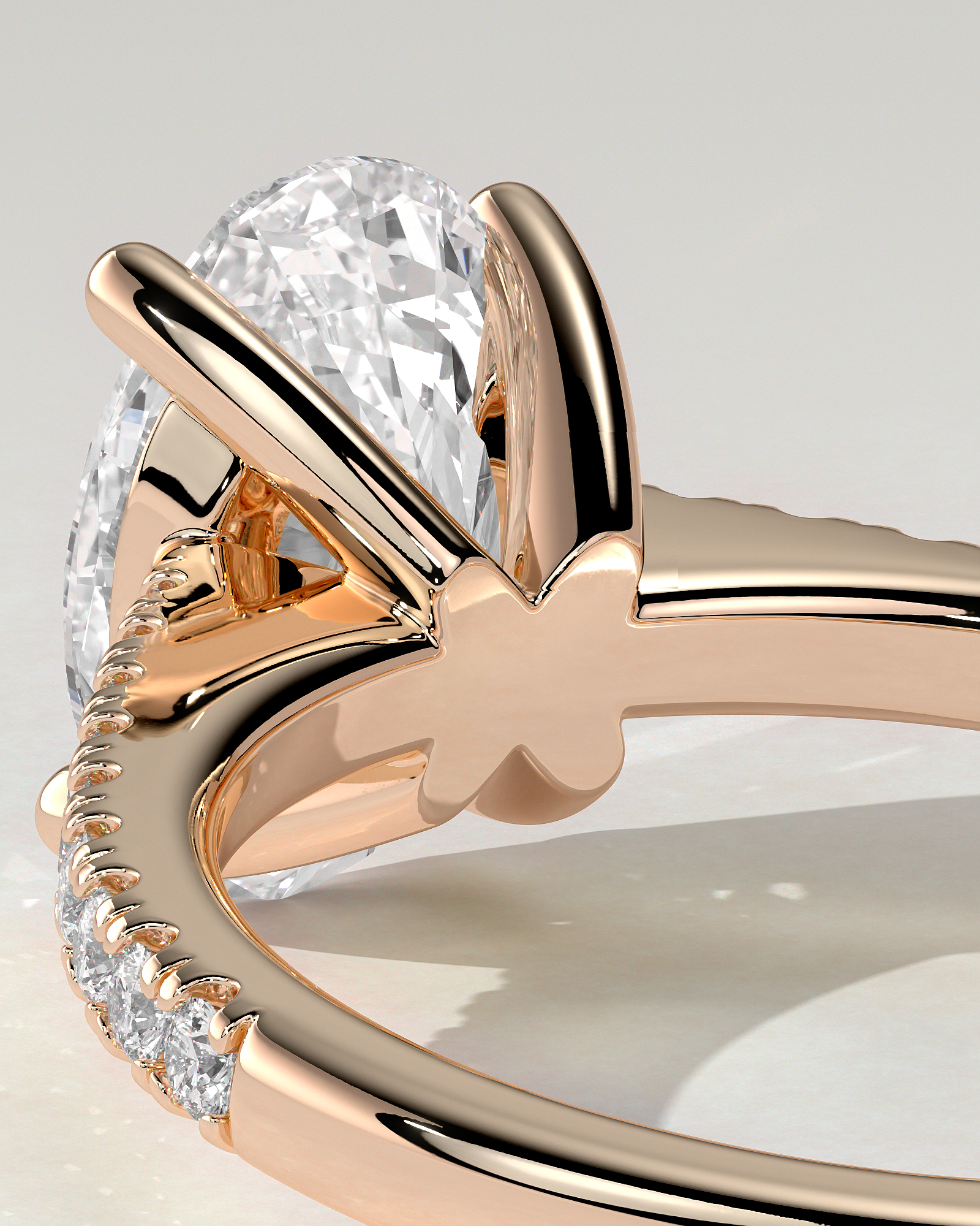 Eloise Solitaire Oval Ring