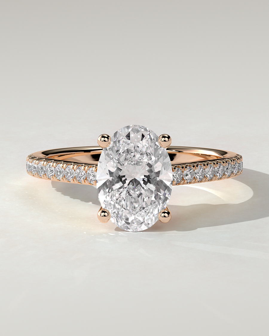 Eloise Solitaire Oval Ring