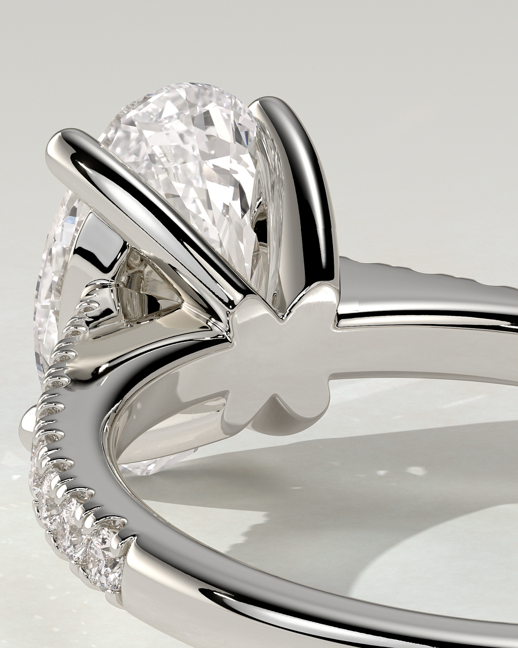 Eloise Solitaire Oval Ring