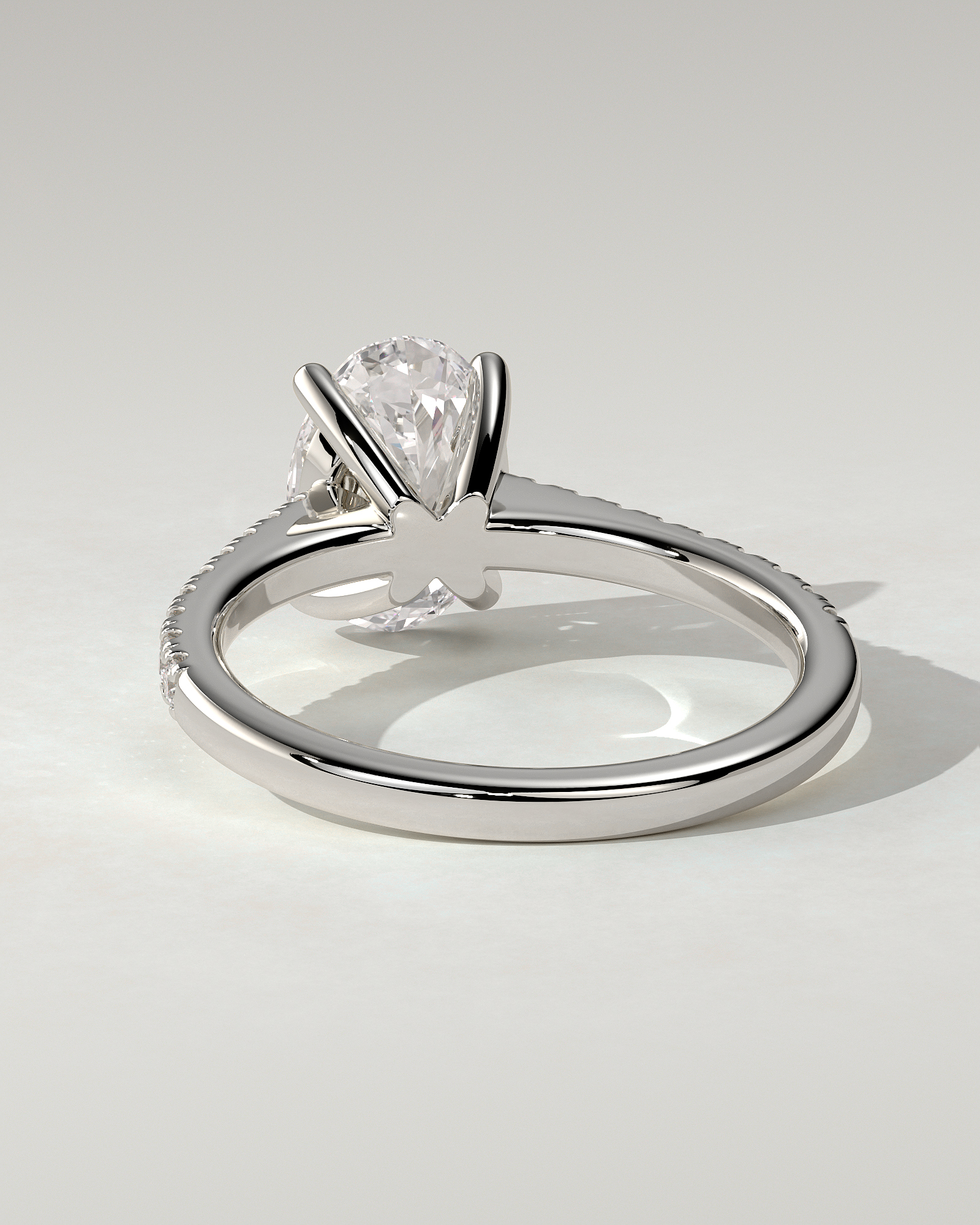 Eloise Solitaire Oval Ring