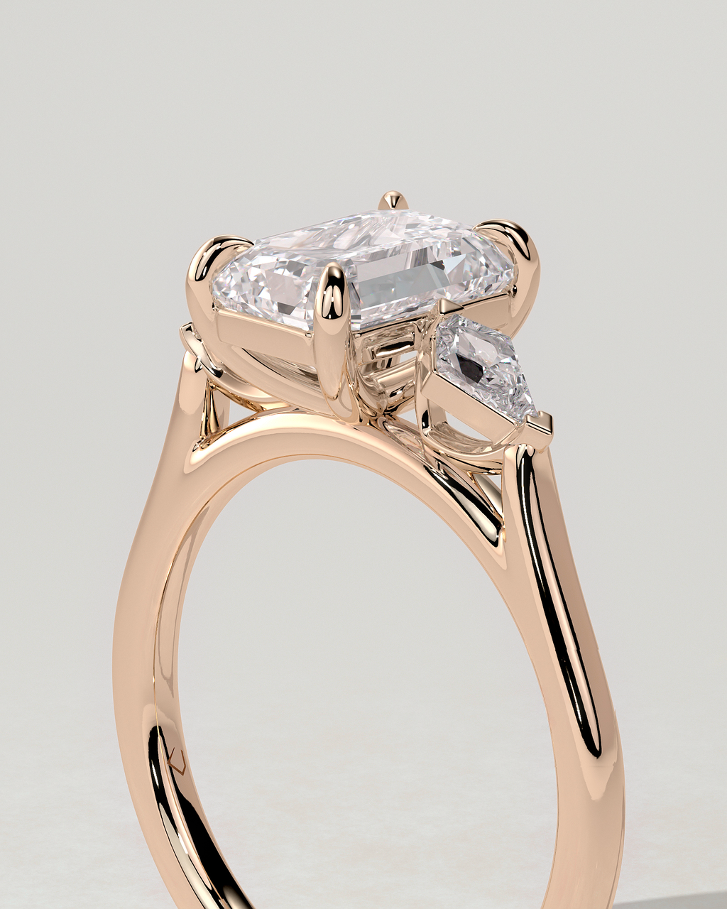 Elphie Trilogy Emerald Ring