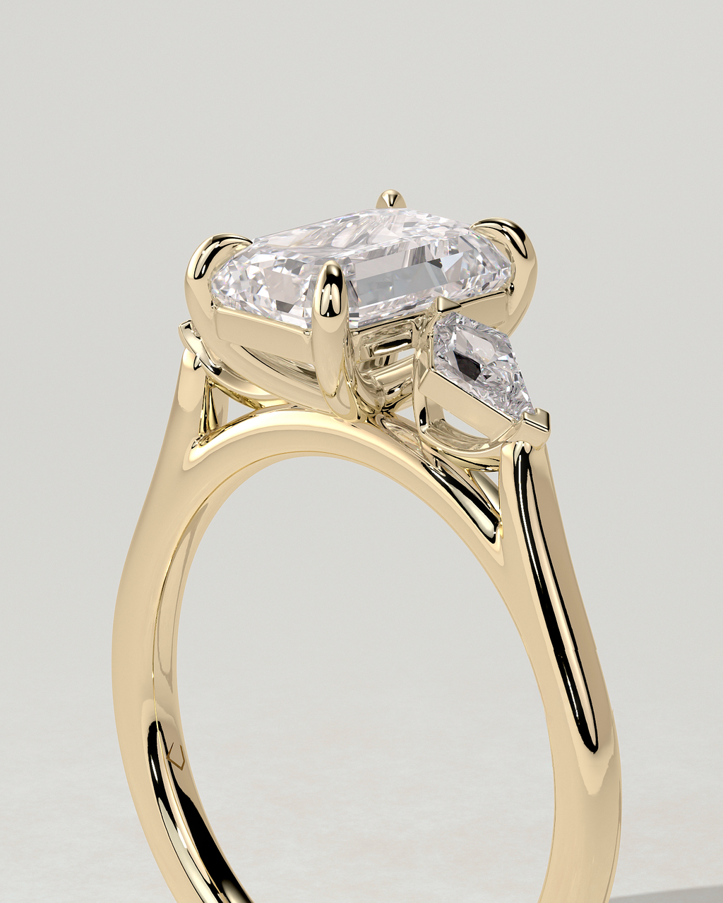 Elphie Trilogy Emerald Ring