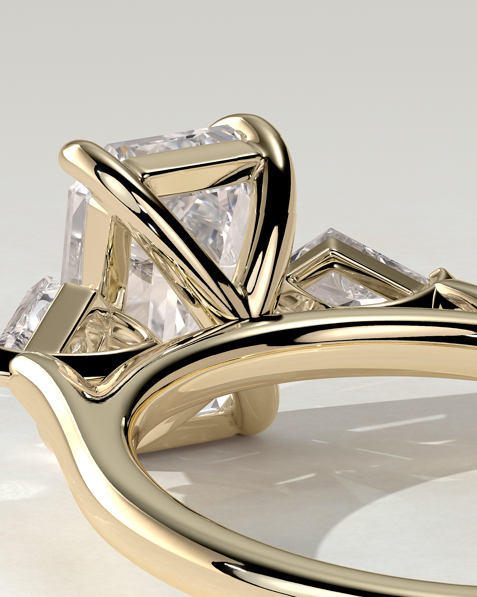 Elphie Trilogy Emerald Ring
