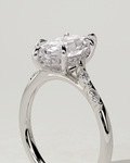 Elsie Solitaire Marquise Ring