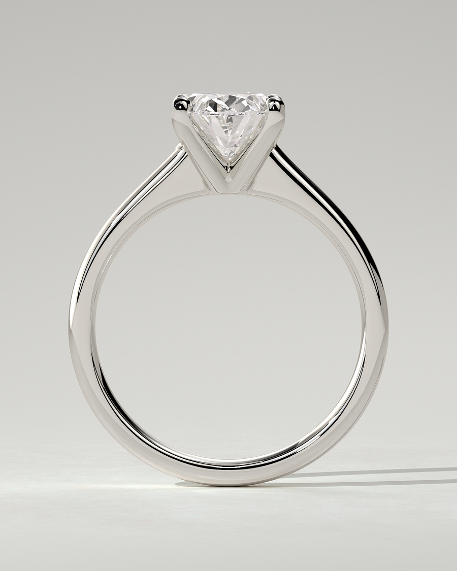Emily Solitaire Oval Ring