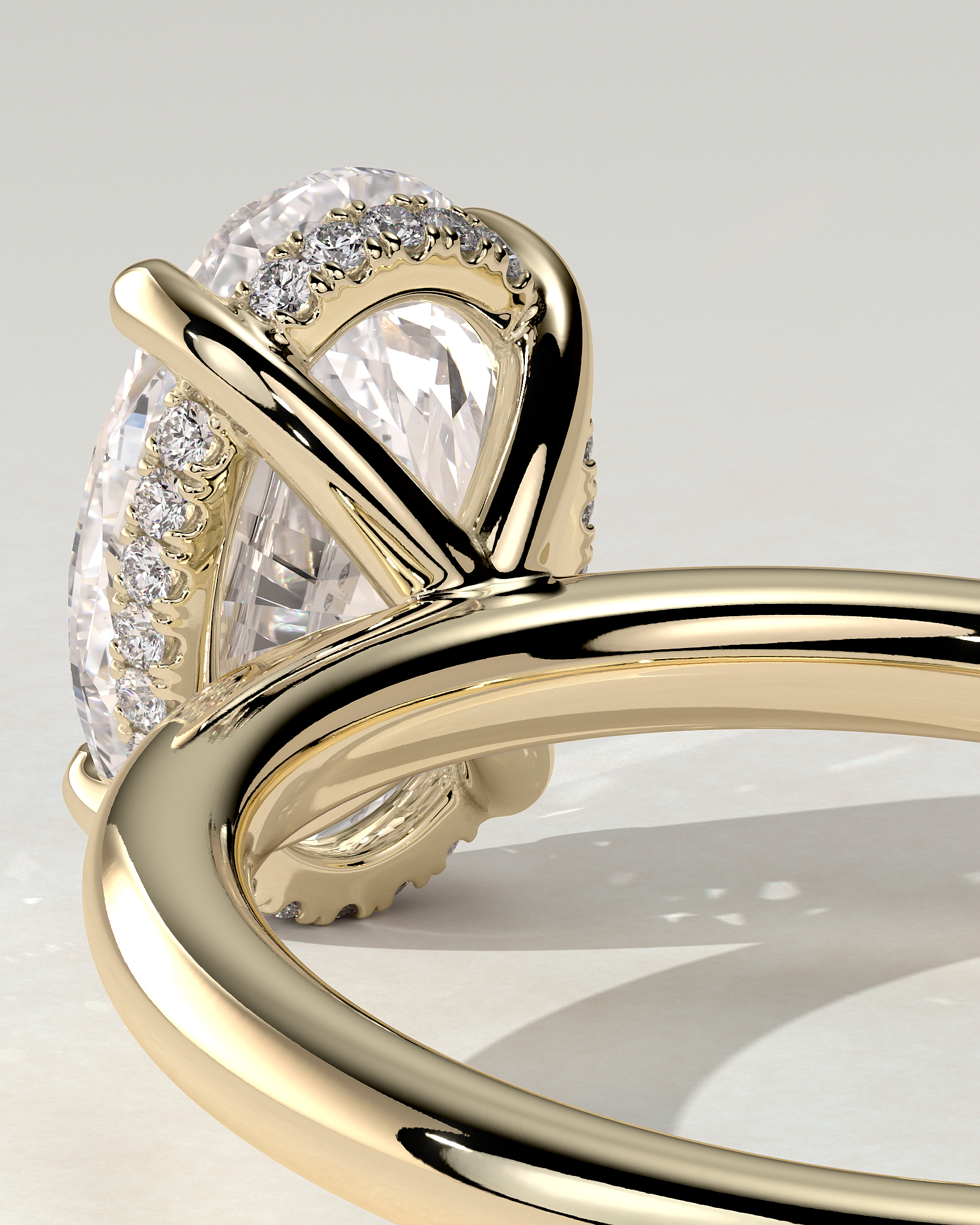 Emma Solitaire Oval Ring