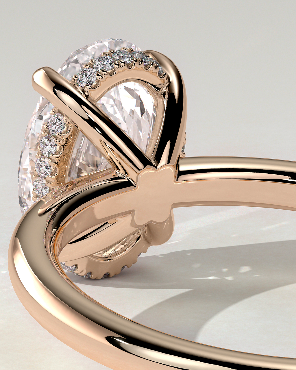 Emma Solitaire Oval Ring
