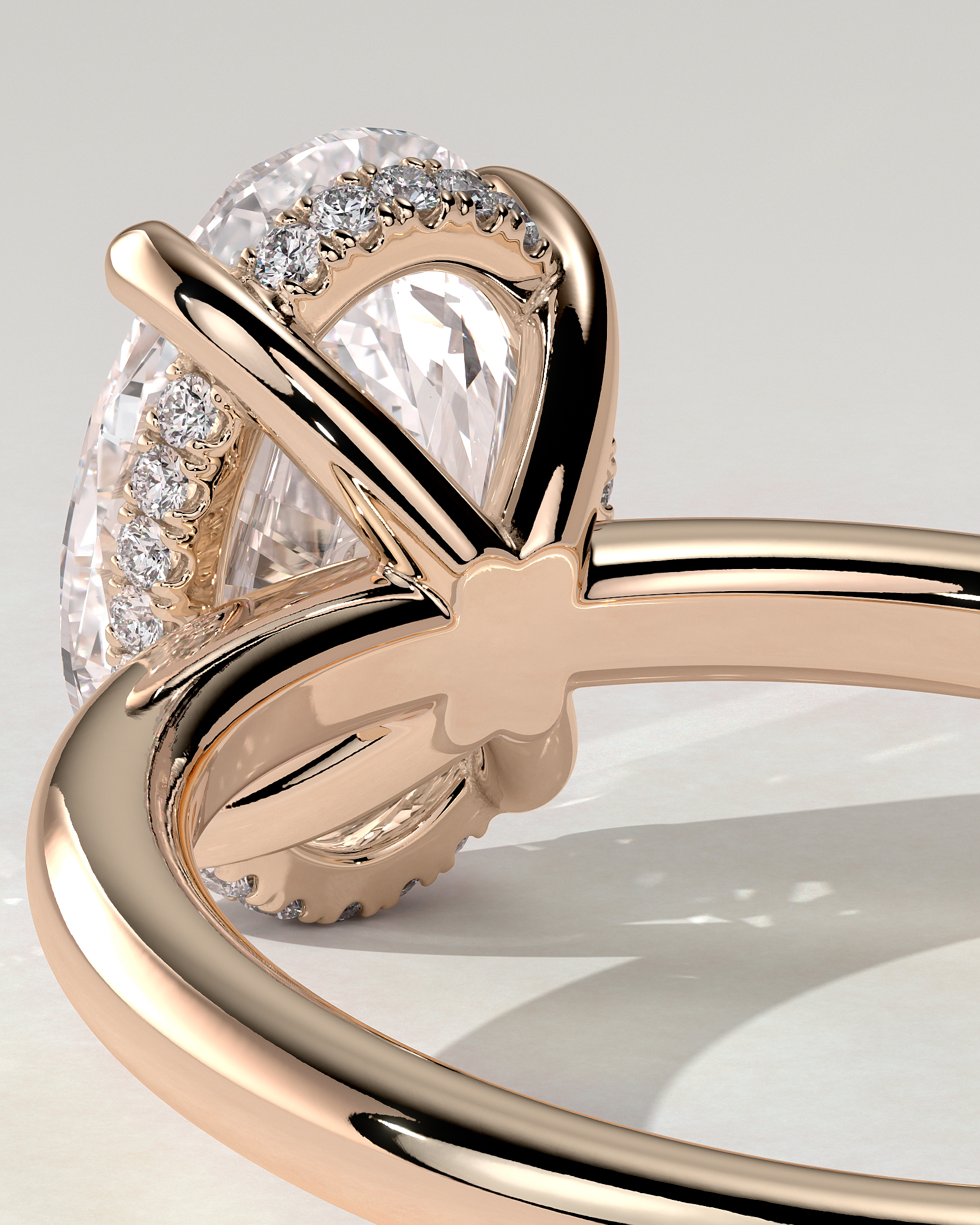 Emma Solitaire Oval Ring
