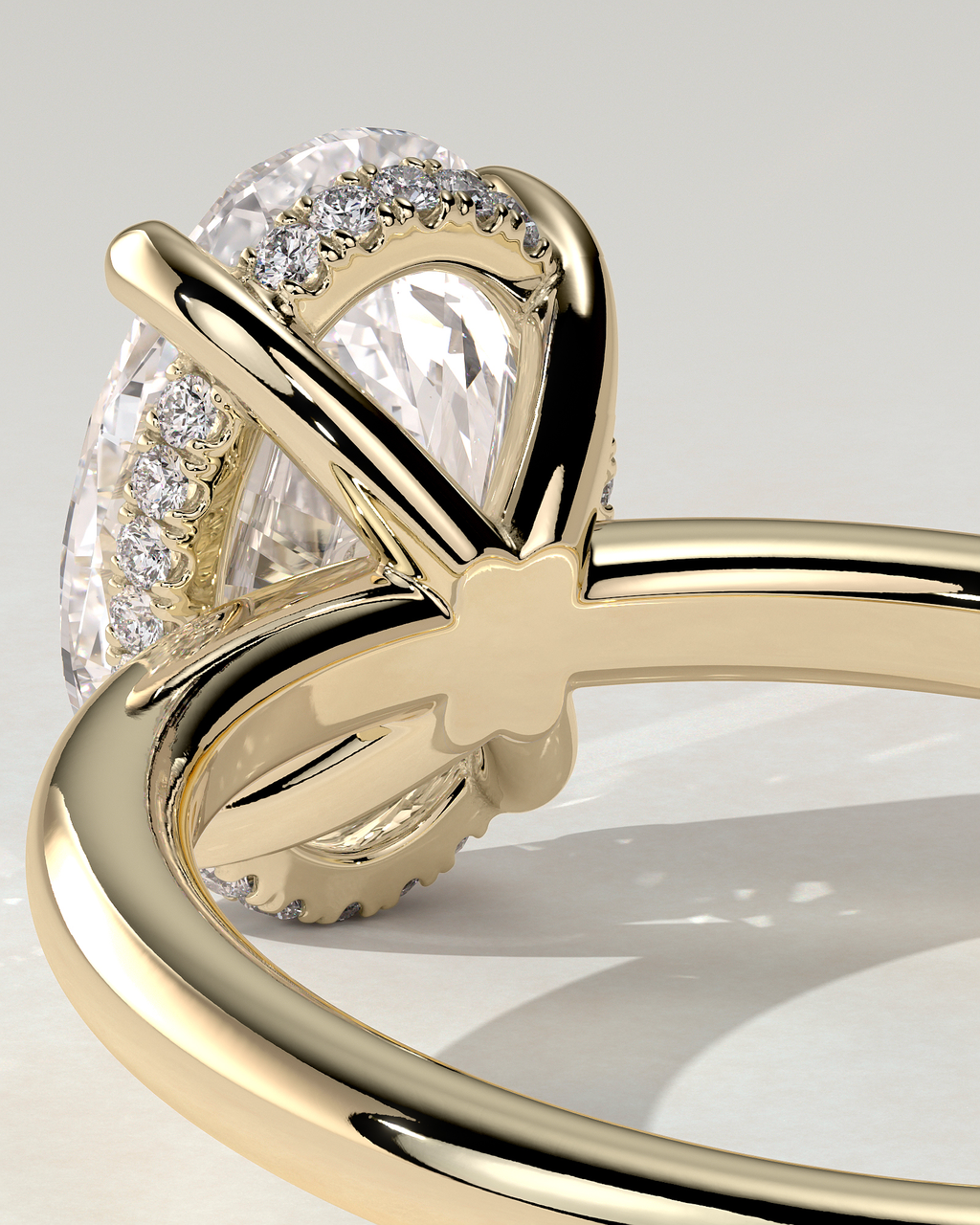 Emma Solitaire Oval Ring
