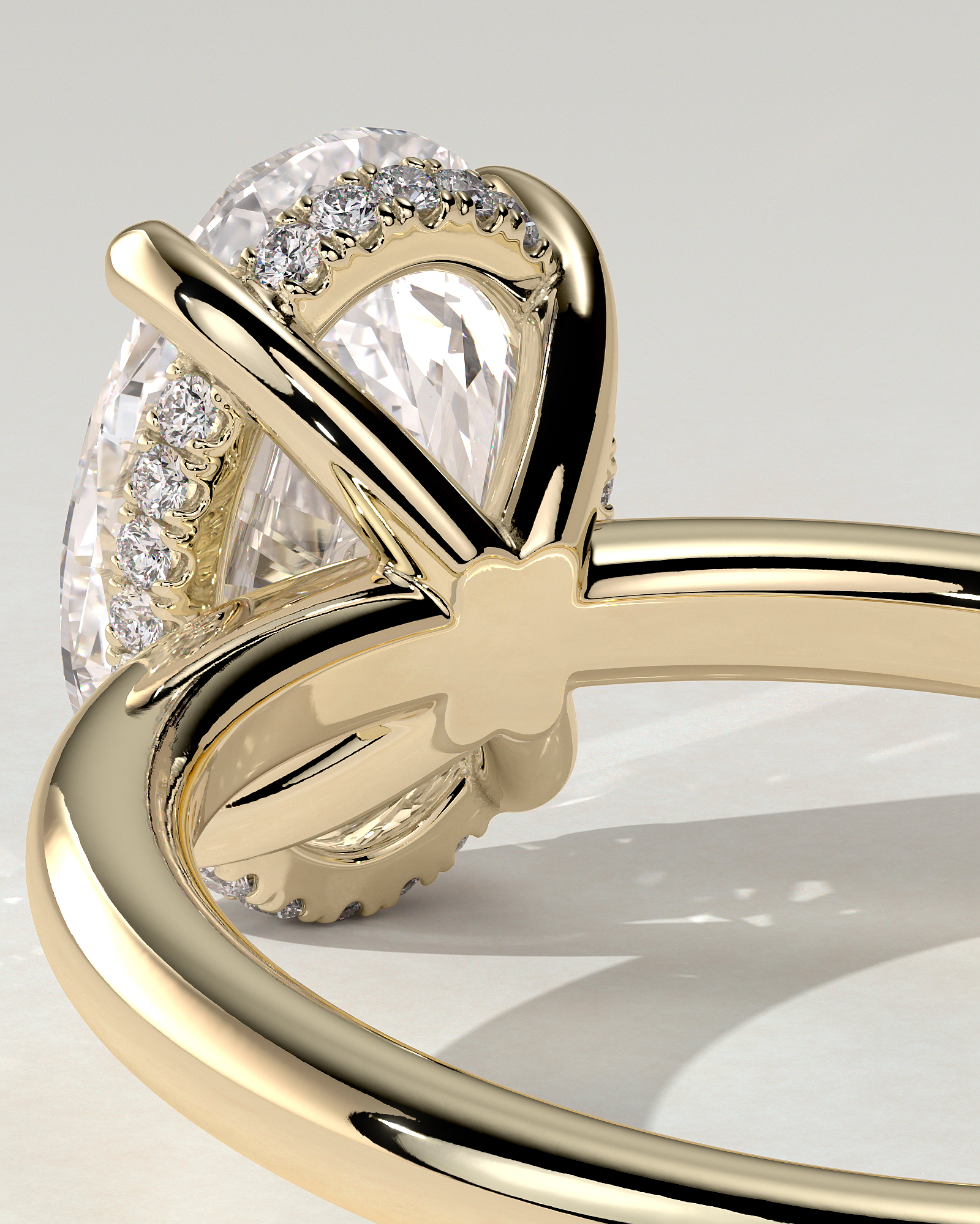 Emma Solitaire Oval Ring