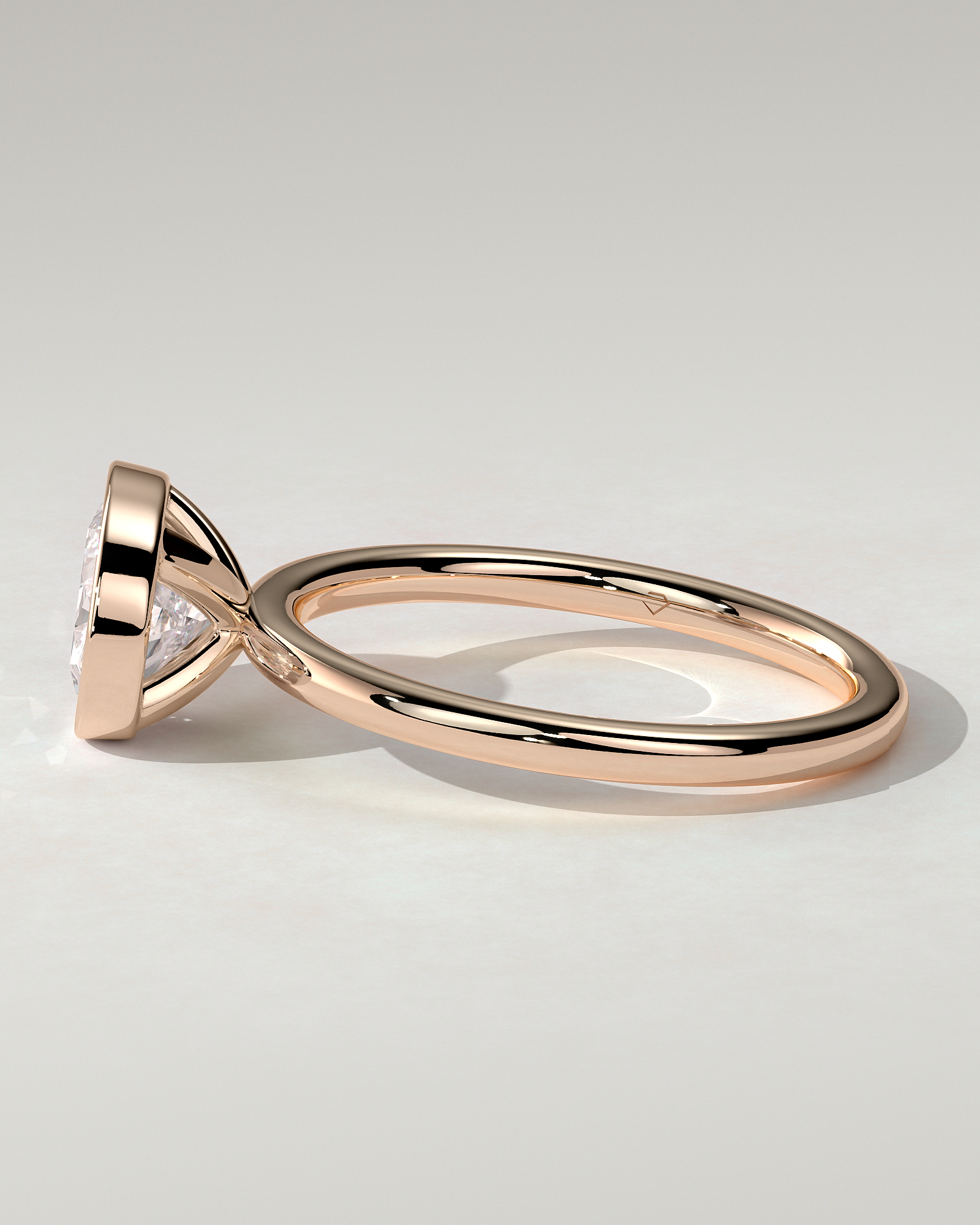 Erin Bezel Oval Ring
