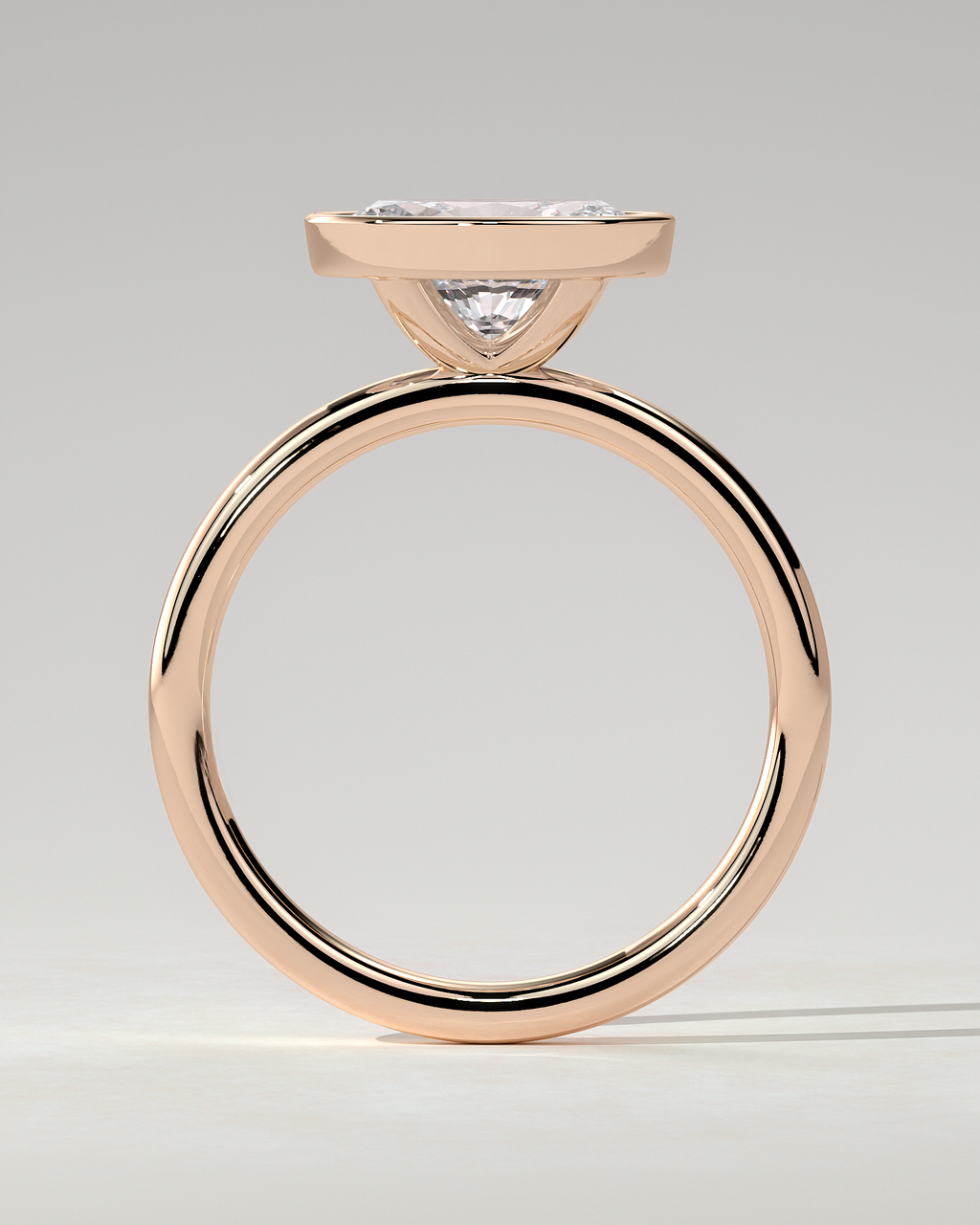 Erin Bezel Oval Ring