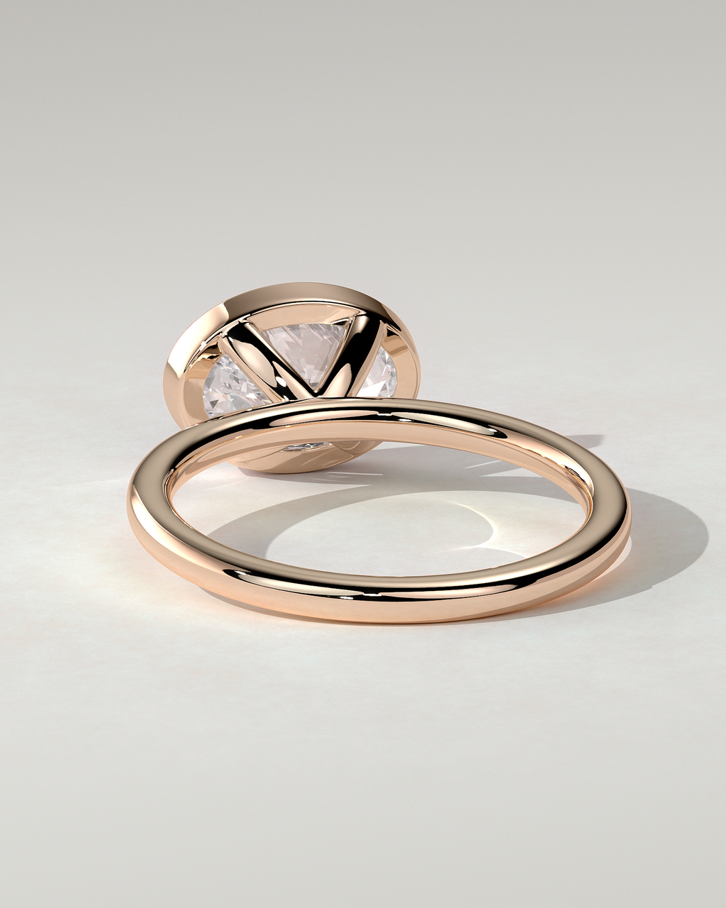 Erin Bezel Oval Ring
