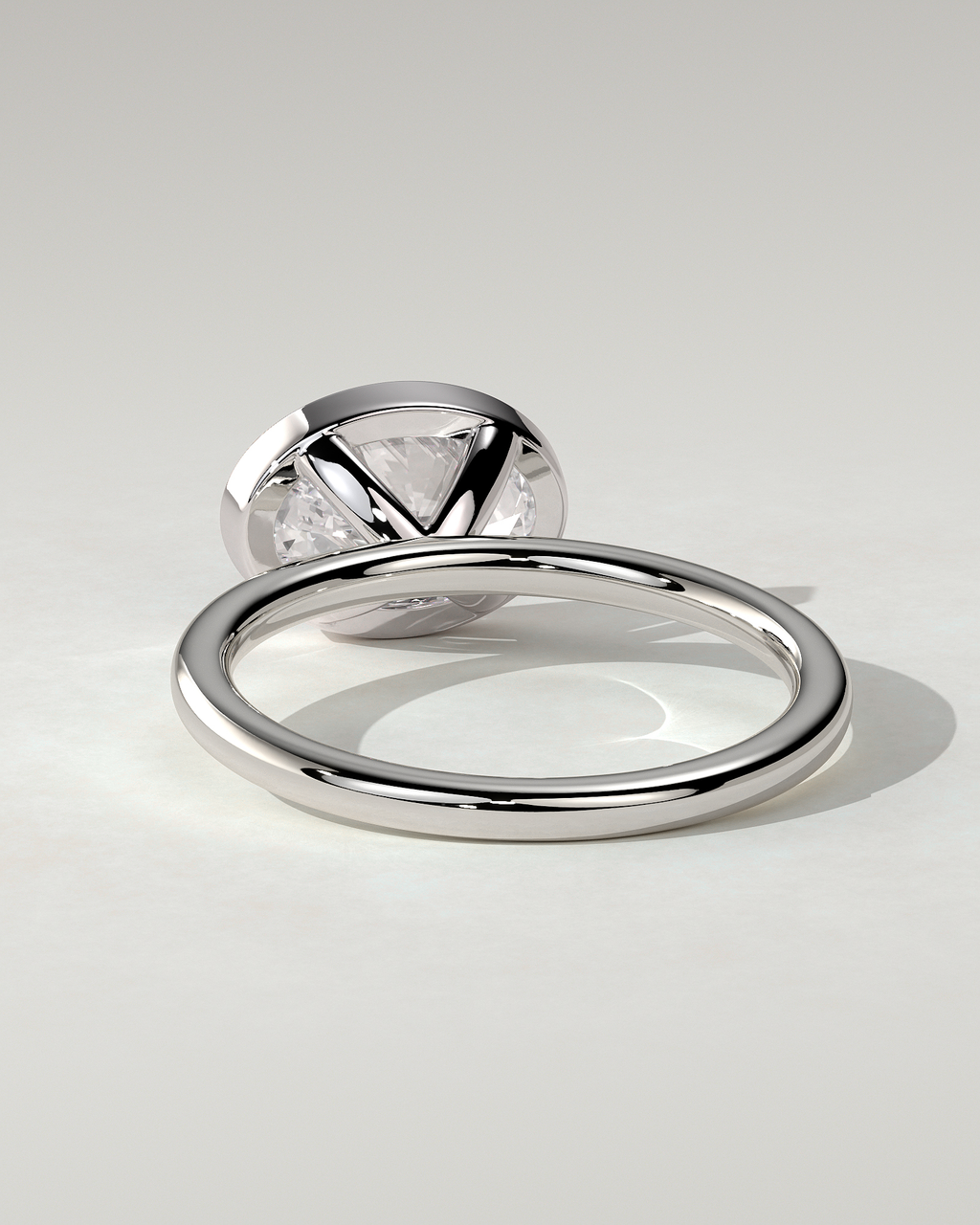 Erin Bezel Oval Ring