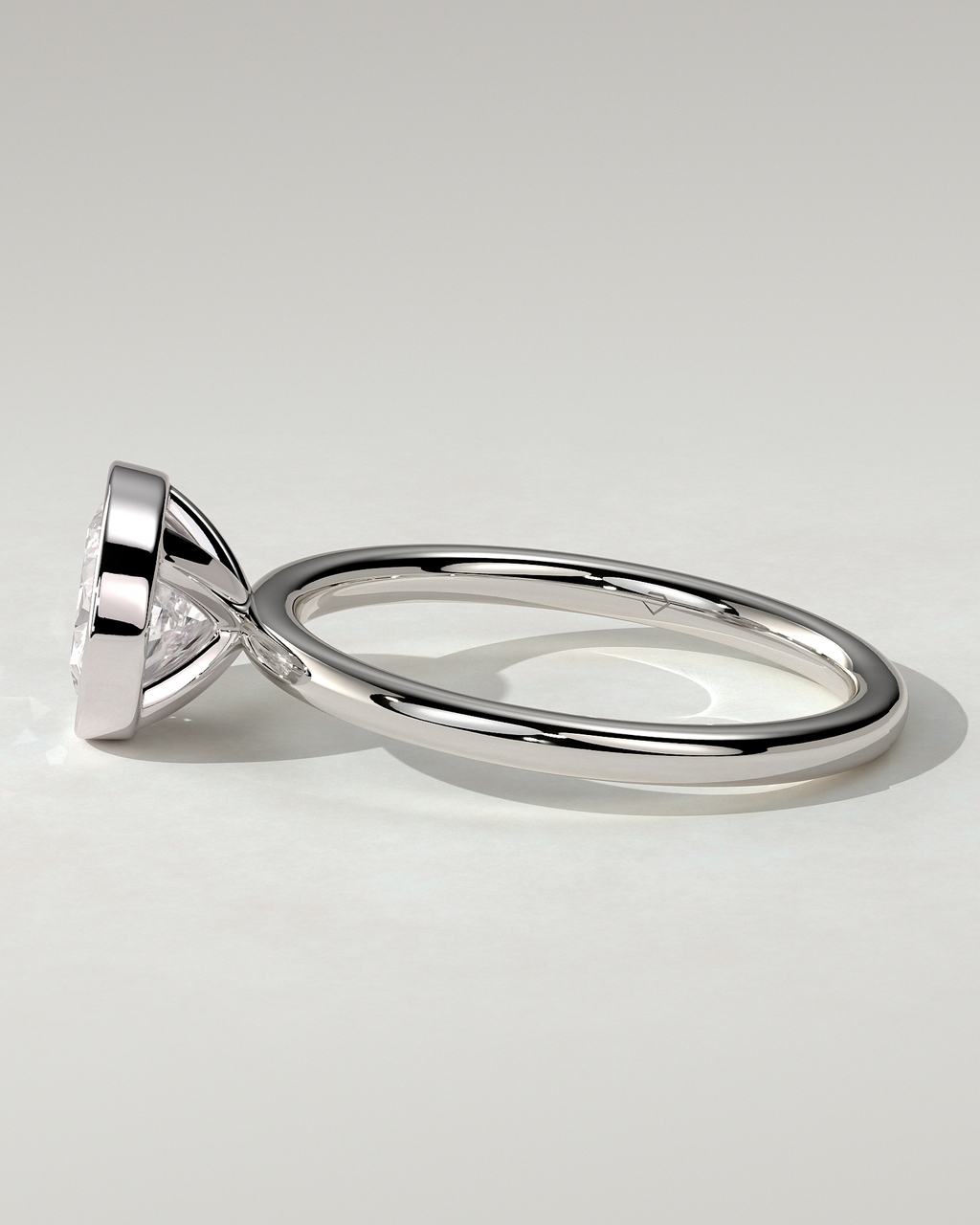 Erin Bezel Oval Ring