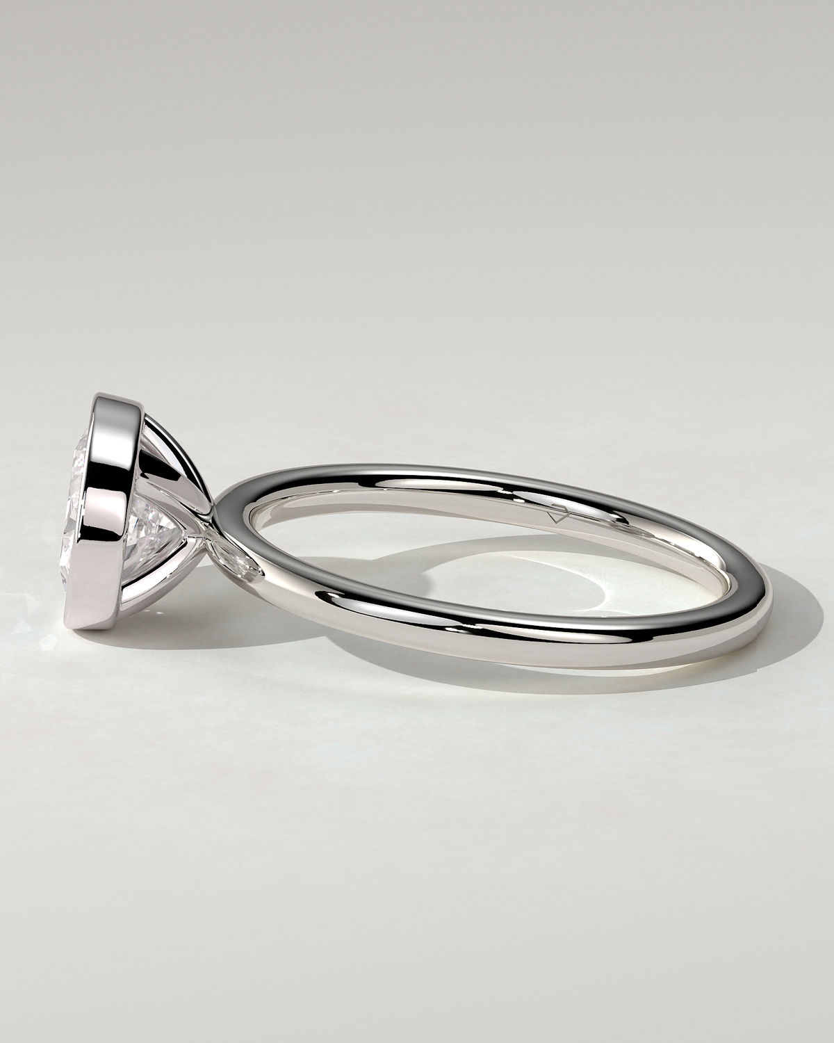Erin Bezel Oval Ring