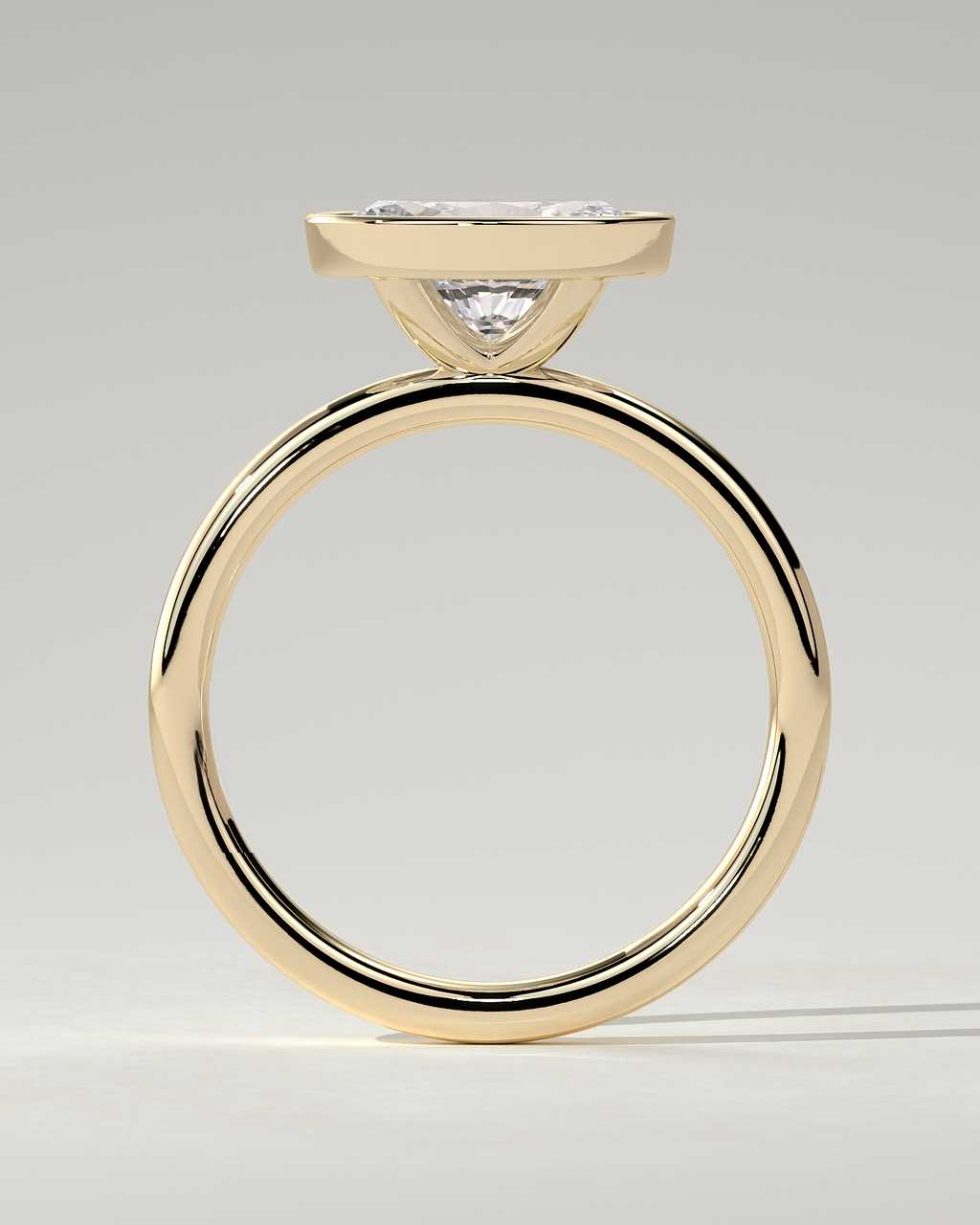 Erin Bezel Oval Ring