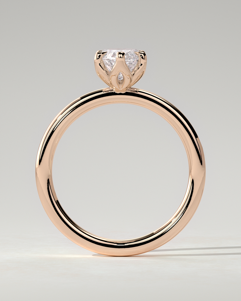 Eve Solitaire Marquise Ring