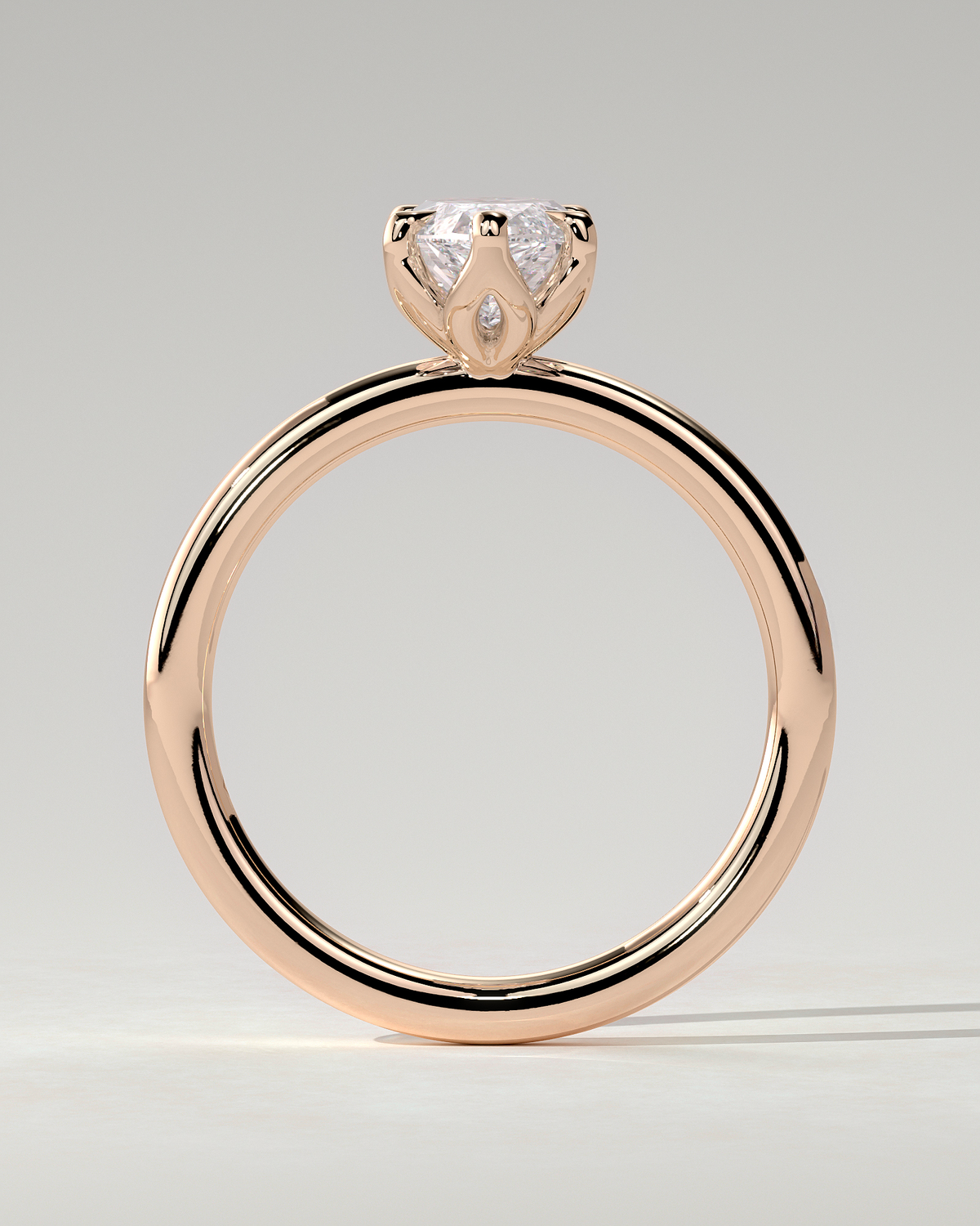 Eve Solitaire Marquise Ring