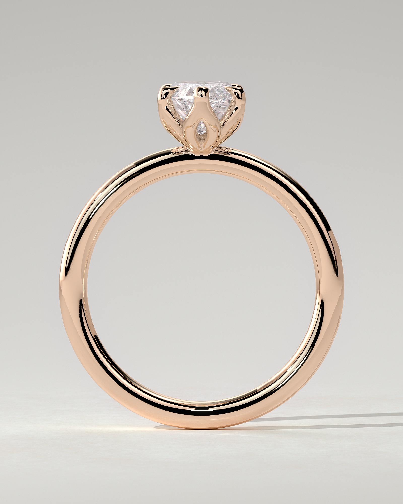 Eve Solitaire Marquise Ring