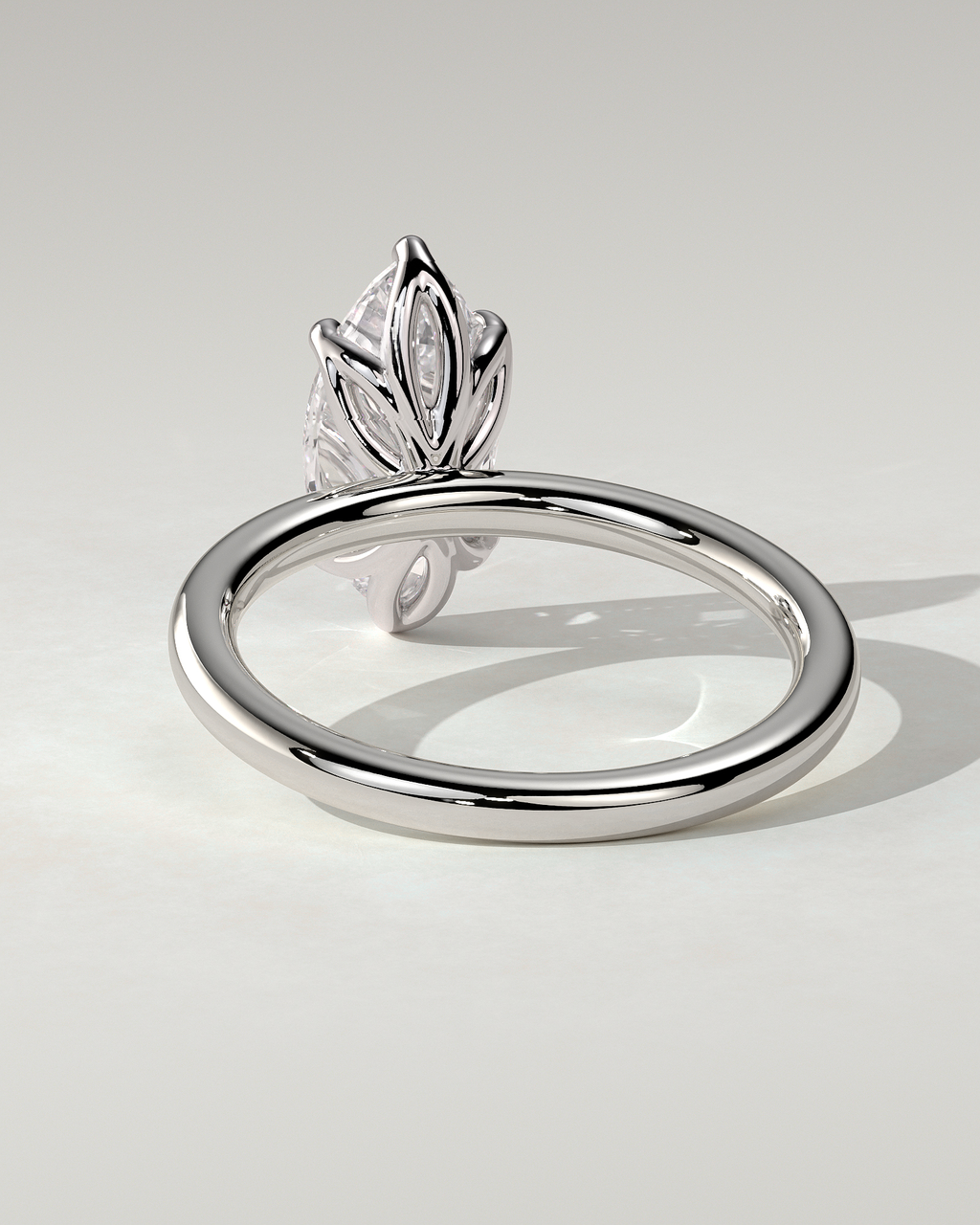 Eve Solitaire Marquise Ring