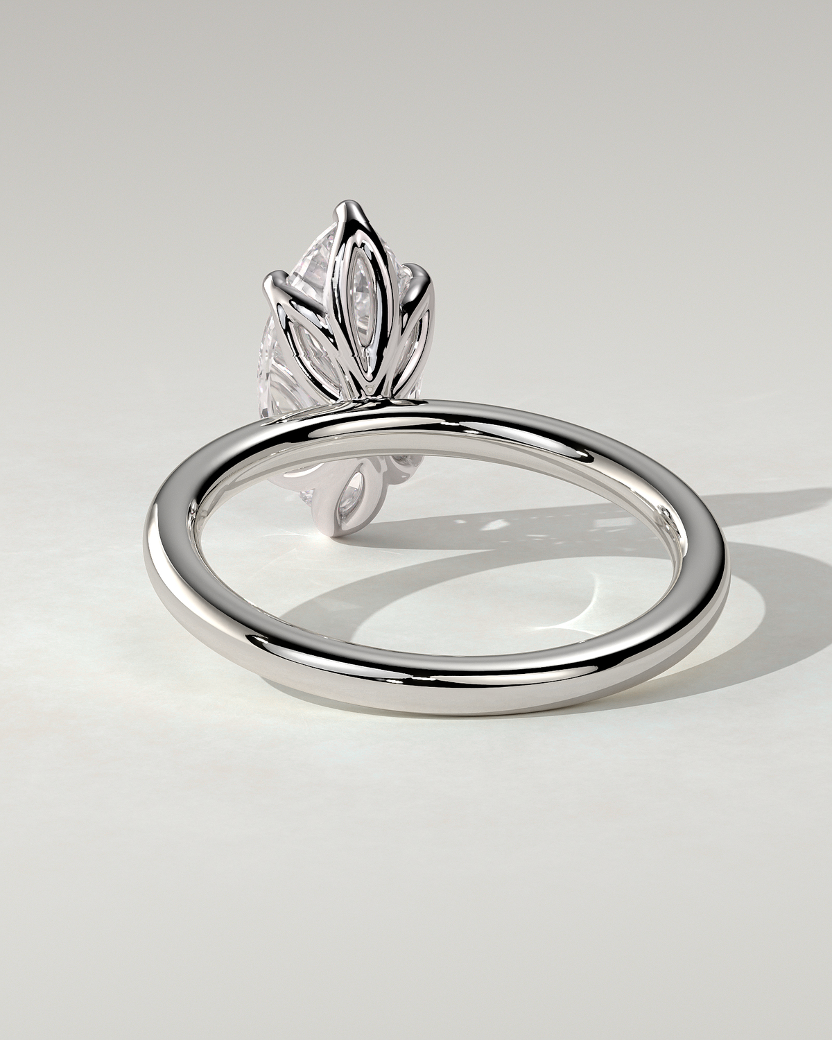 Eve Solitaire Marquise Ring
