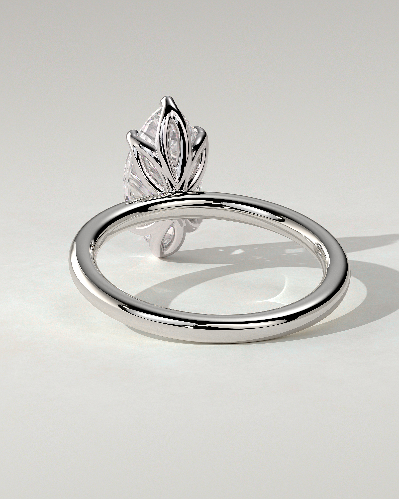 Eve Solitaire Marquise Ring