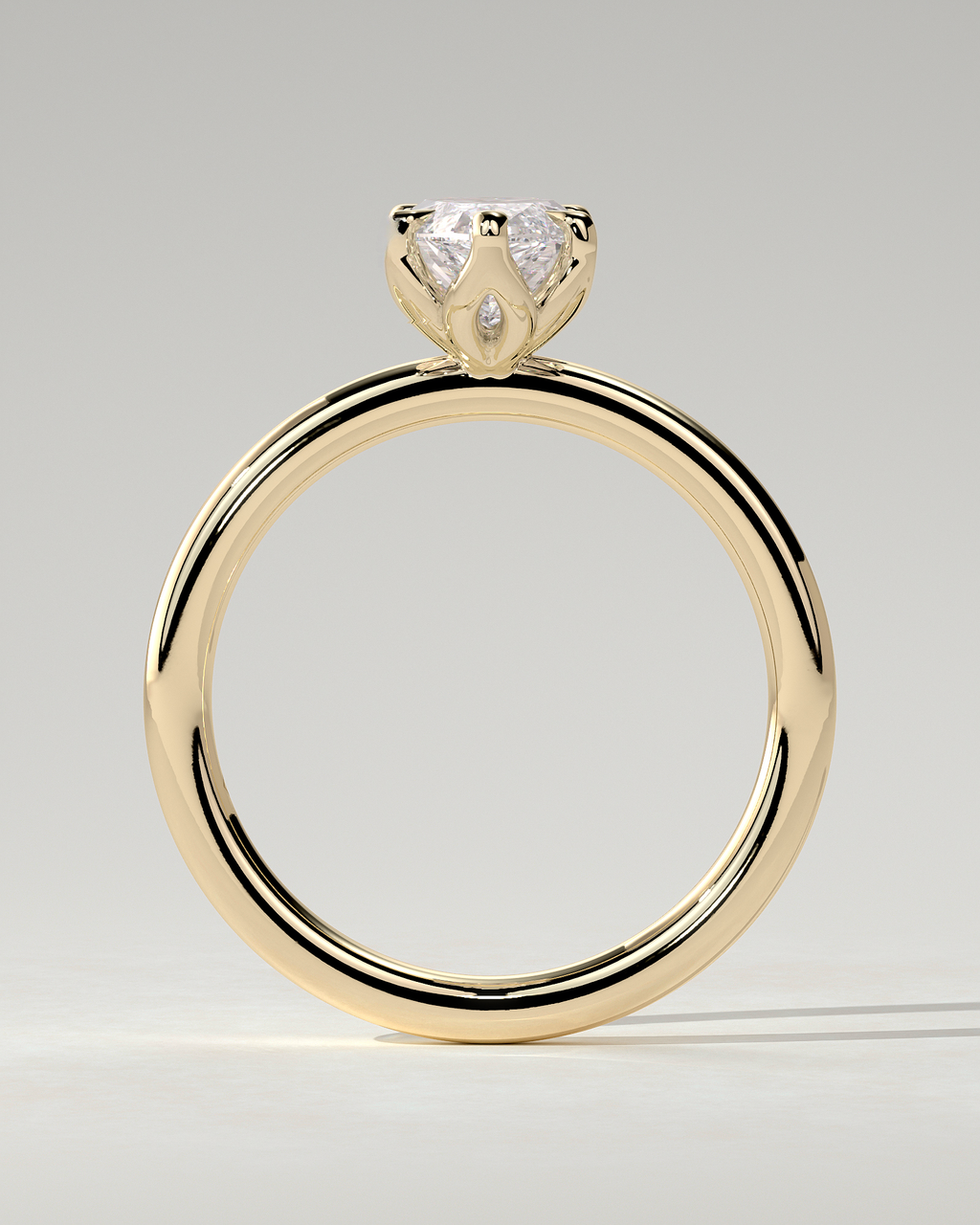 Eve Solitaire Marquise Ring