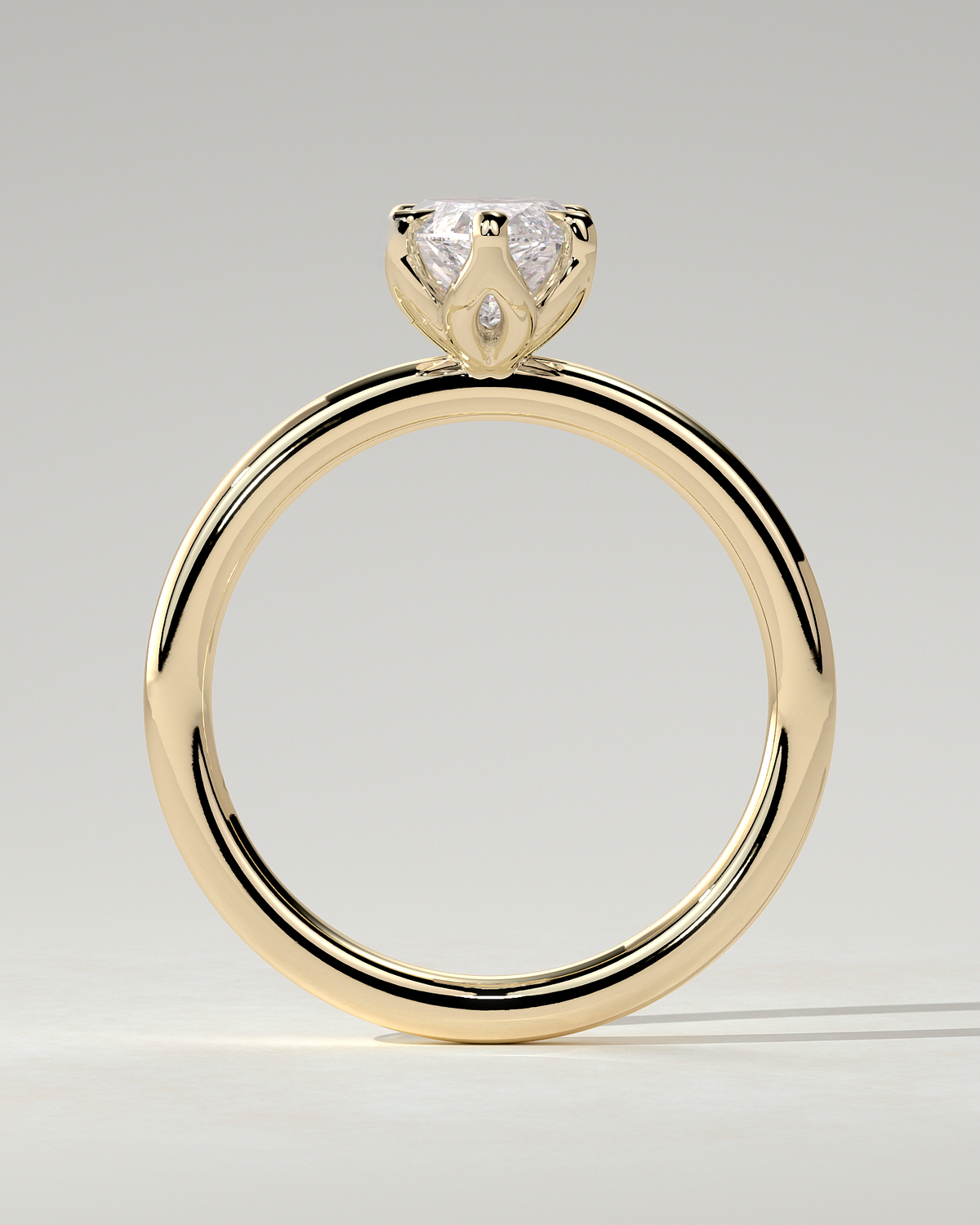 Eve Solitaire Marquise Ring